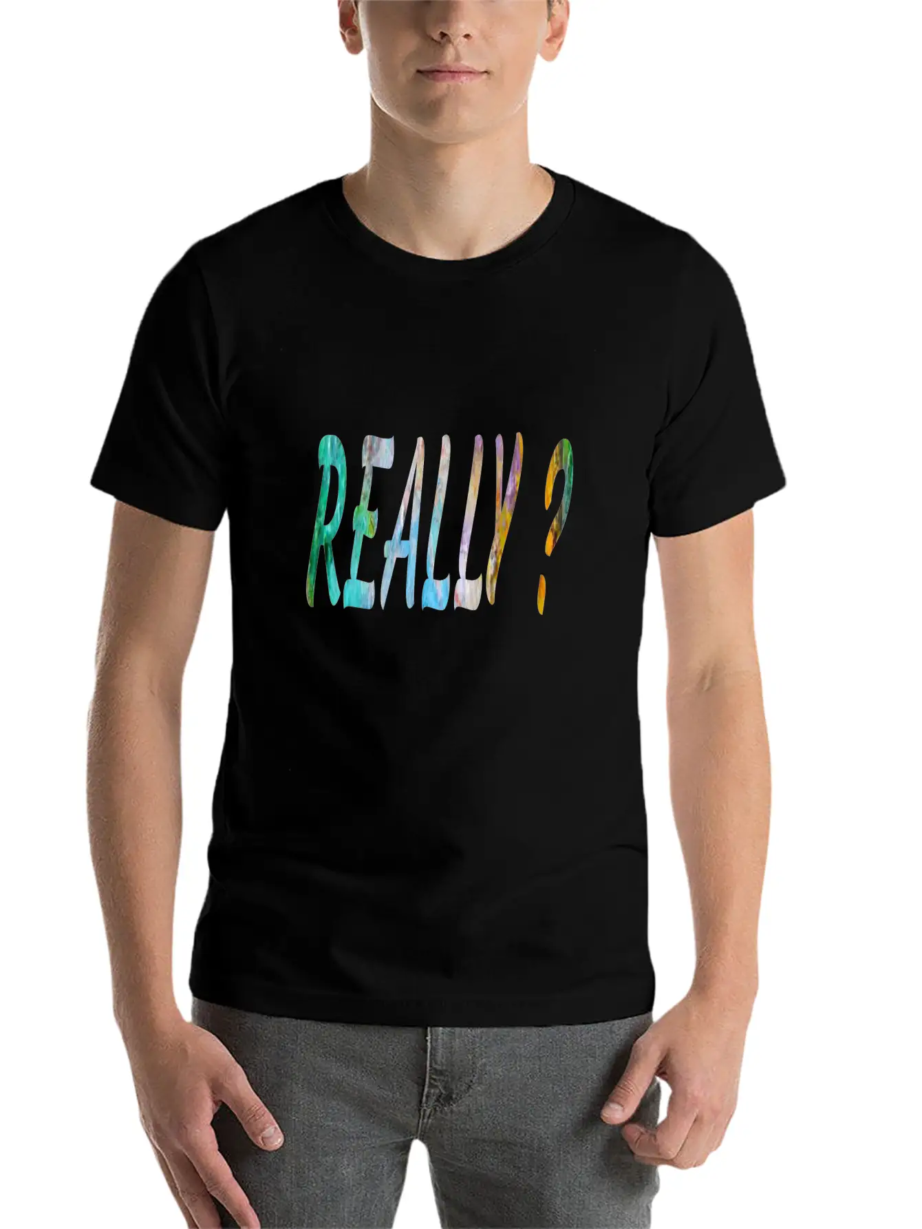 REALLY Unisex Casual T-Shirt – Clean Design For Daily Comfort