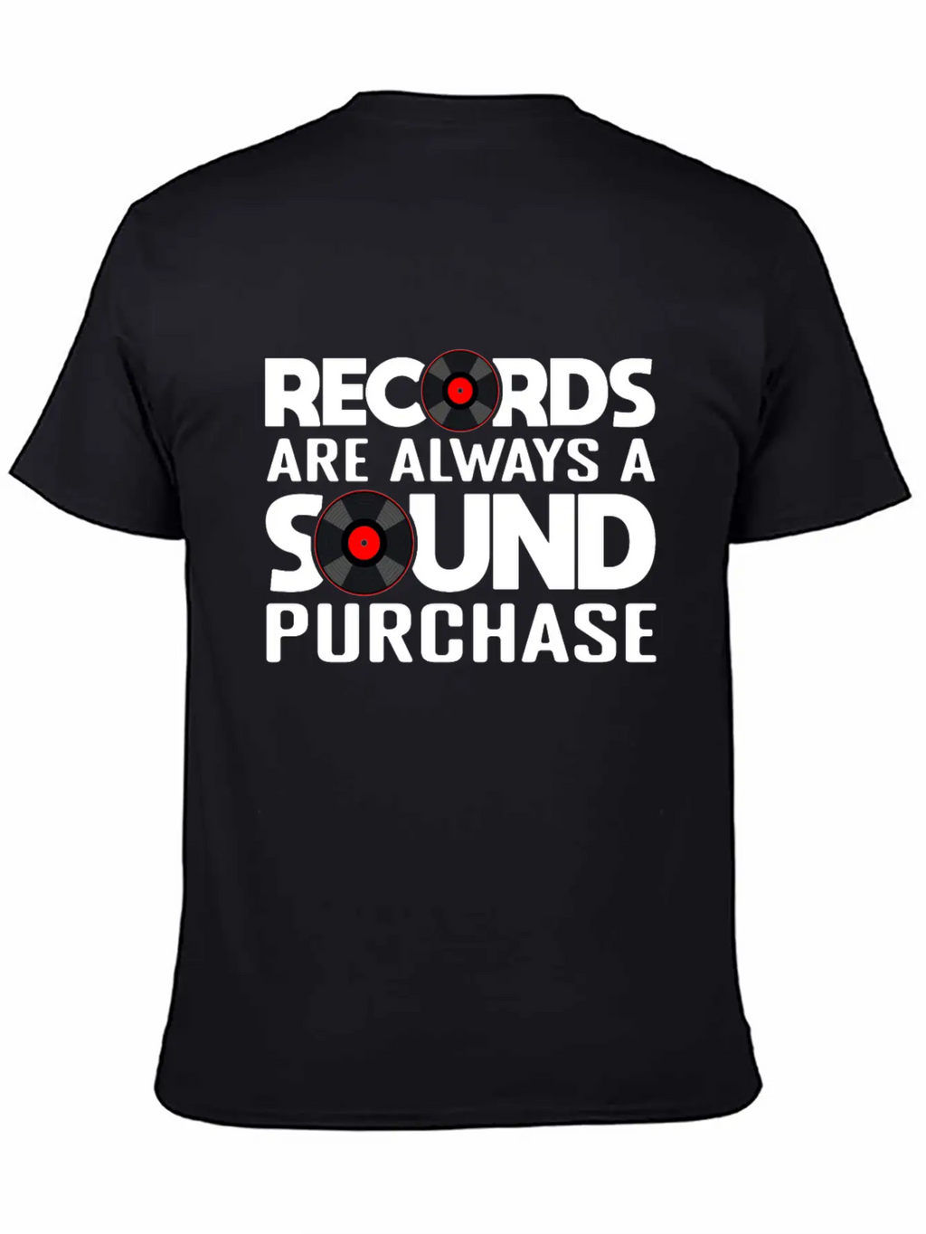 Record Collection Vinyl Collector Joke Casual Graphic T-Shirt – Simple And Comfortable Daily Wear