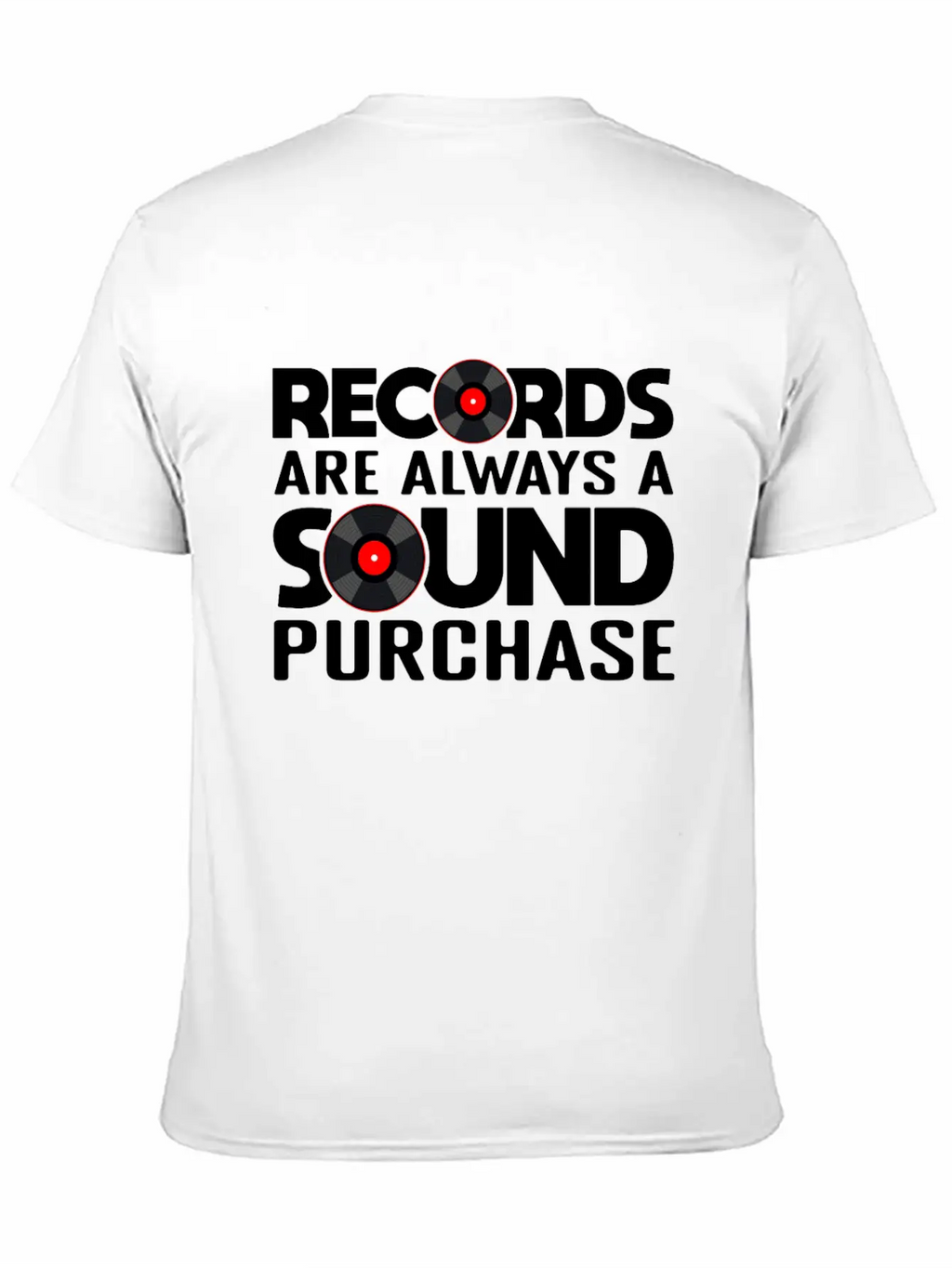 Record Collection Vinyl Collector Joke Casual Graphic T-Shirt – Simple And Comfortable Daily Wear