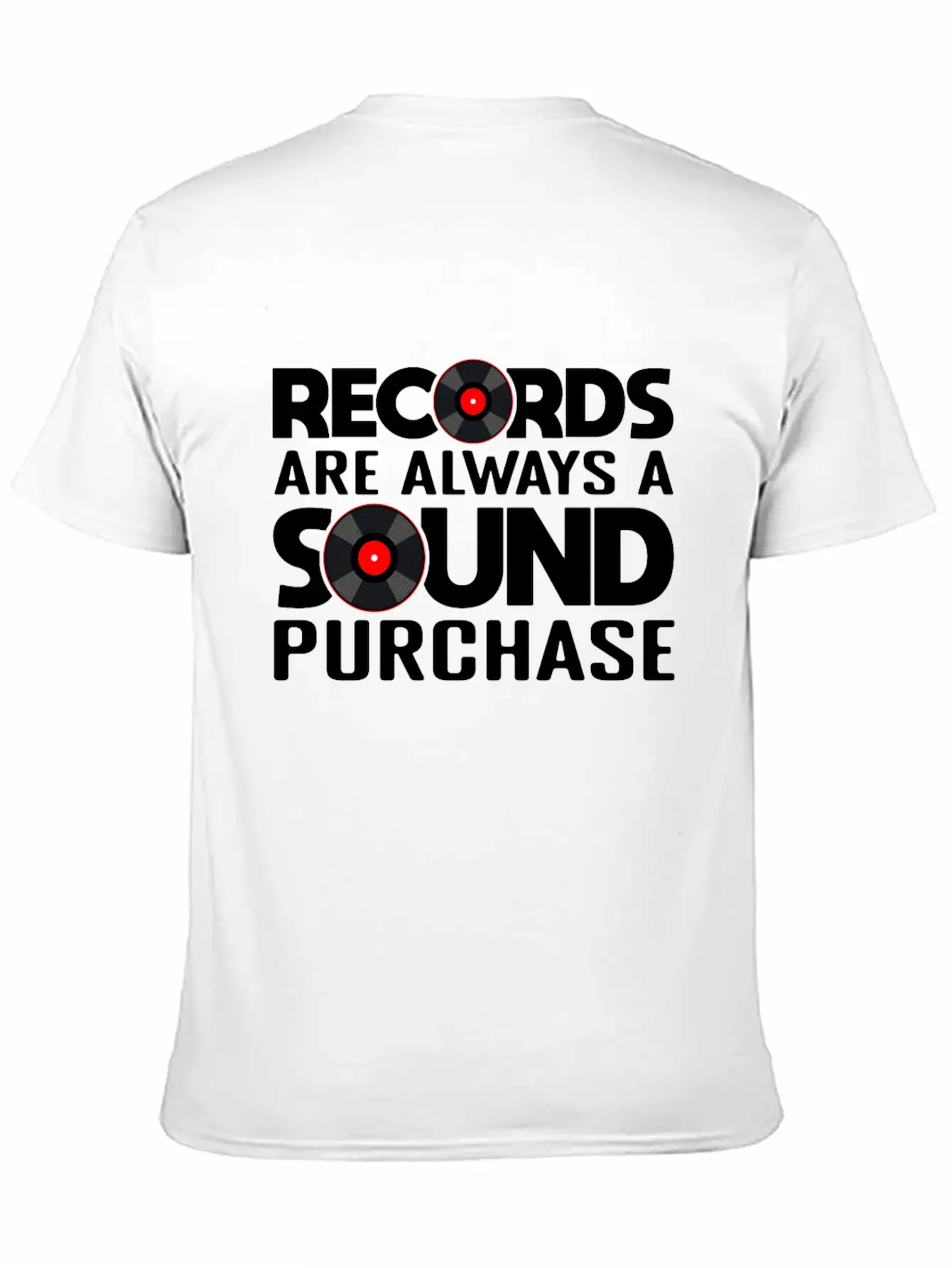 Record Collection Vinyl Collector Joke Casual Graphic T-Shirt – Simple And Comfortable Daily Wear