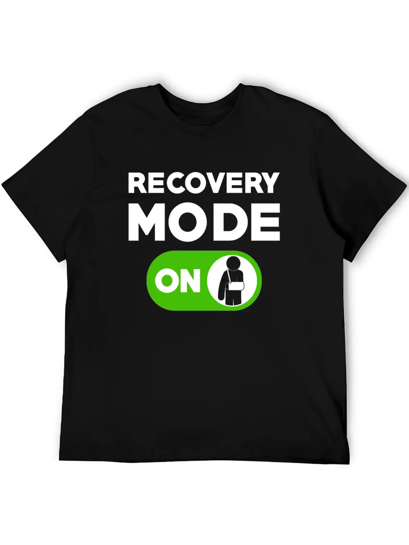 Recovery Mode On Injury Hand Unisex Casual T-Shirt – Clean Design For Daily Comfort