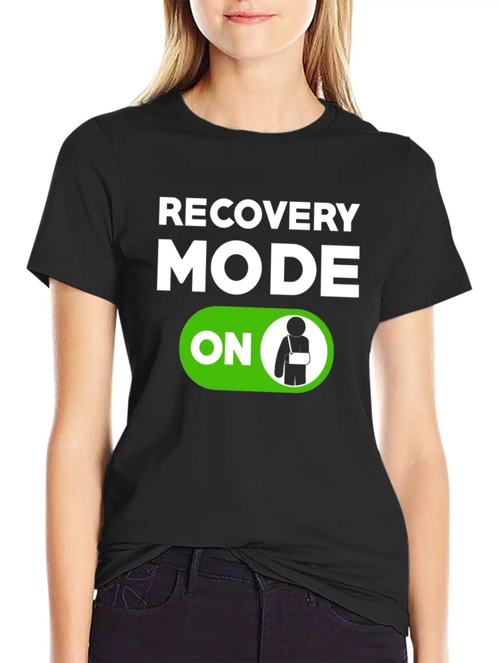 Recovery Mode On Injury Hand Unisex Casual T-Shirt – Clean Design For Daily Comfort