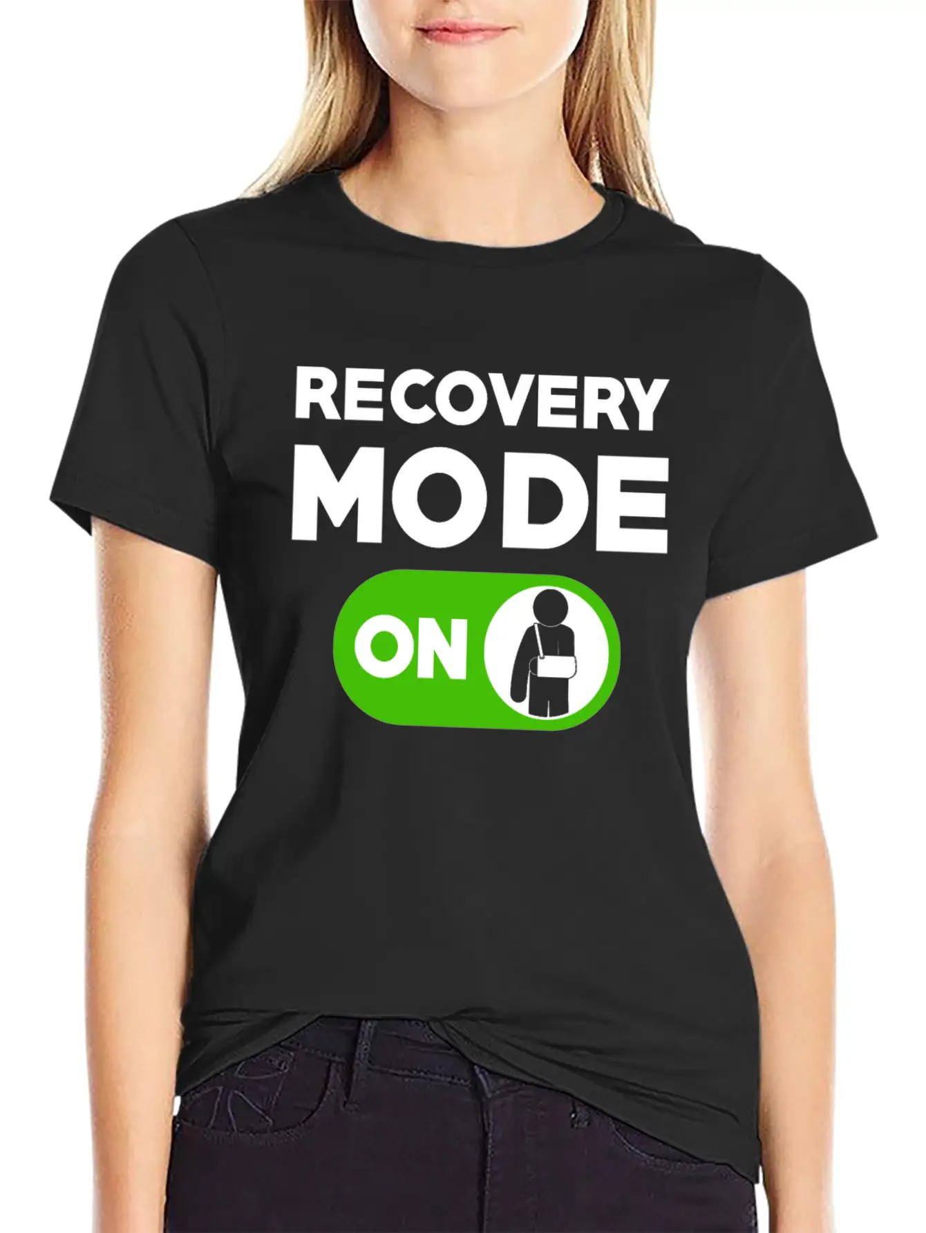 Recovery Mode On Injury Hand Unisex Casual T-Shirt – Clean Design For Daily Comfort