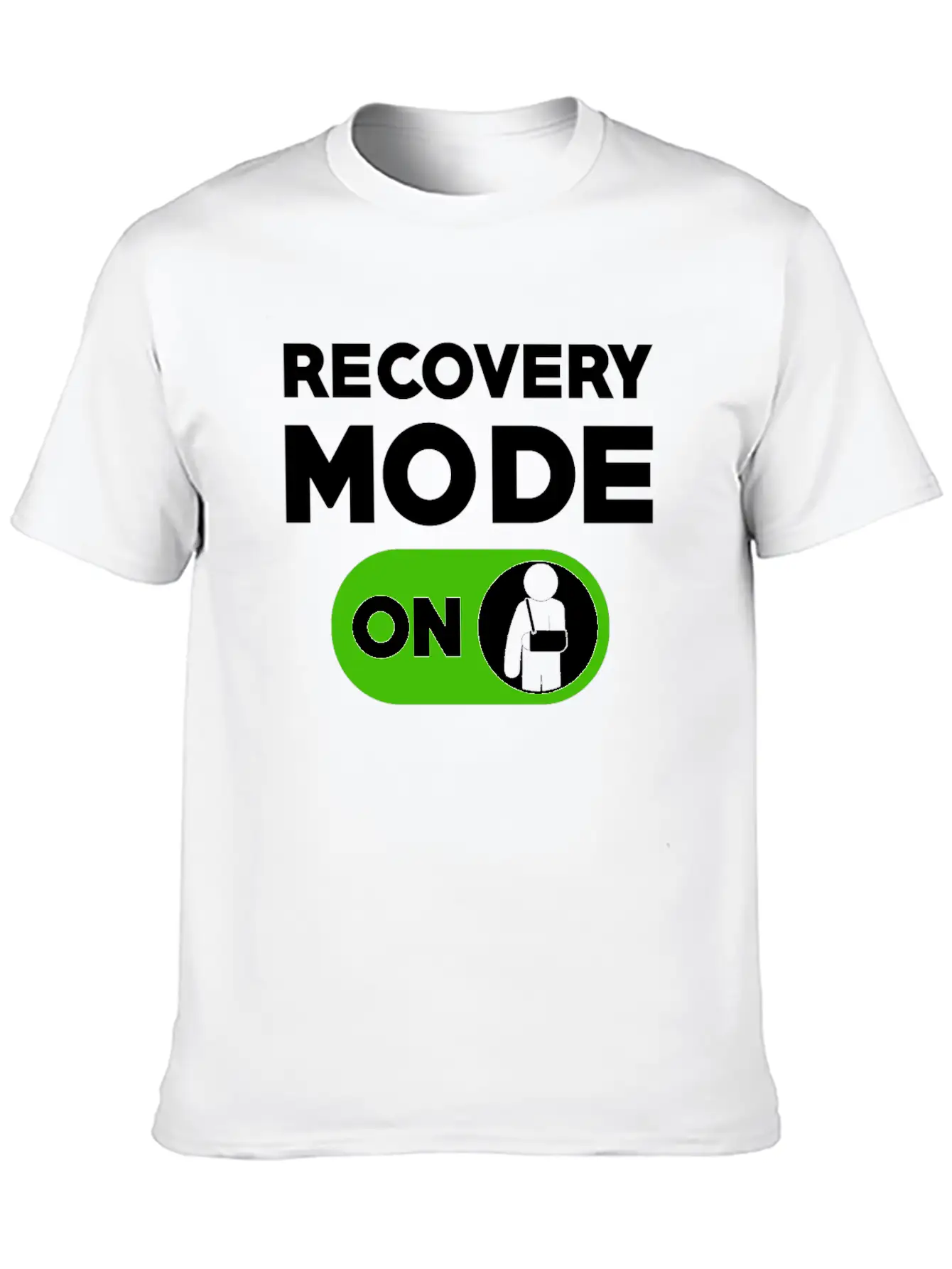 Recovery Mode On Injury Hand Unisex Casual T-Shirt – Clean Design For Daily Comfort