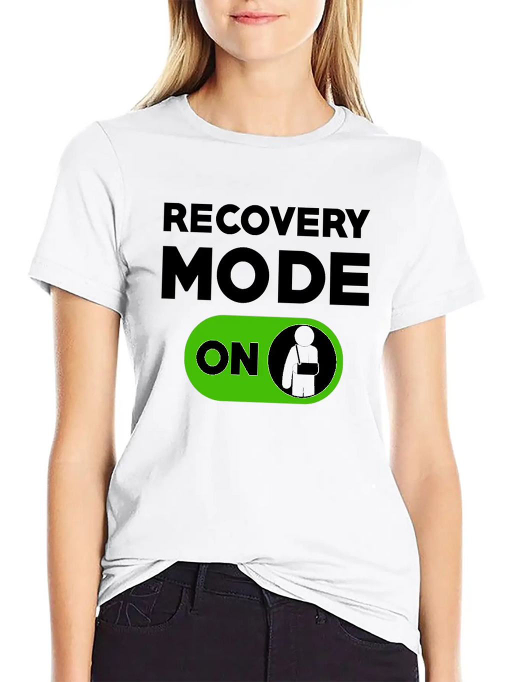 Recovery Mode On Injury Hand Unisex Casual T-Shirt – Clean Design For Daily Comfort
