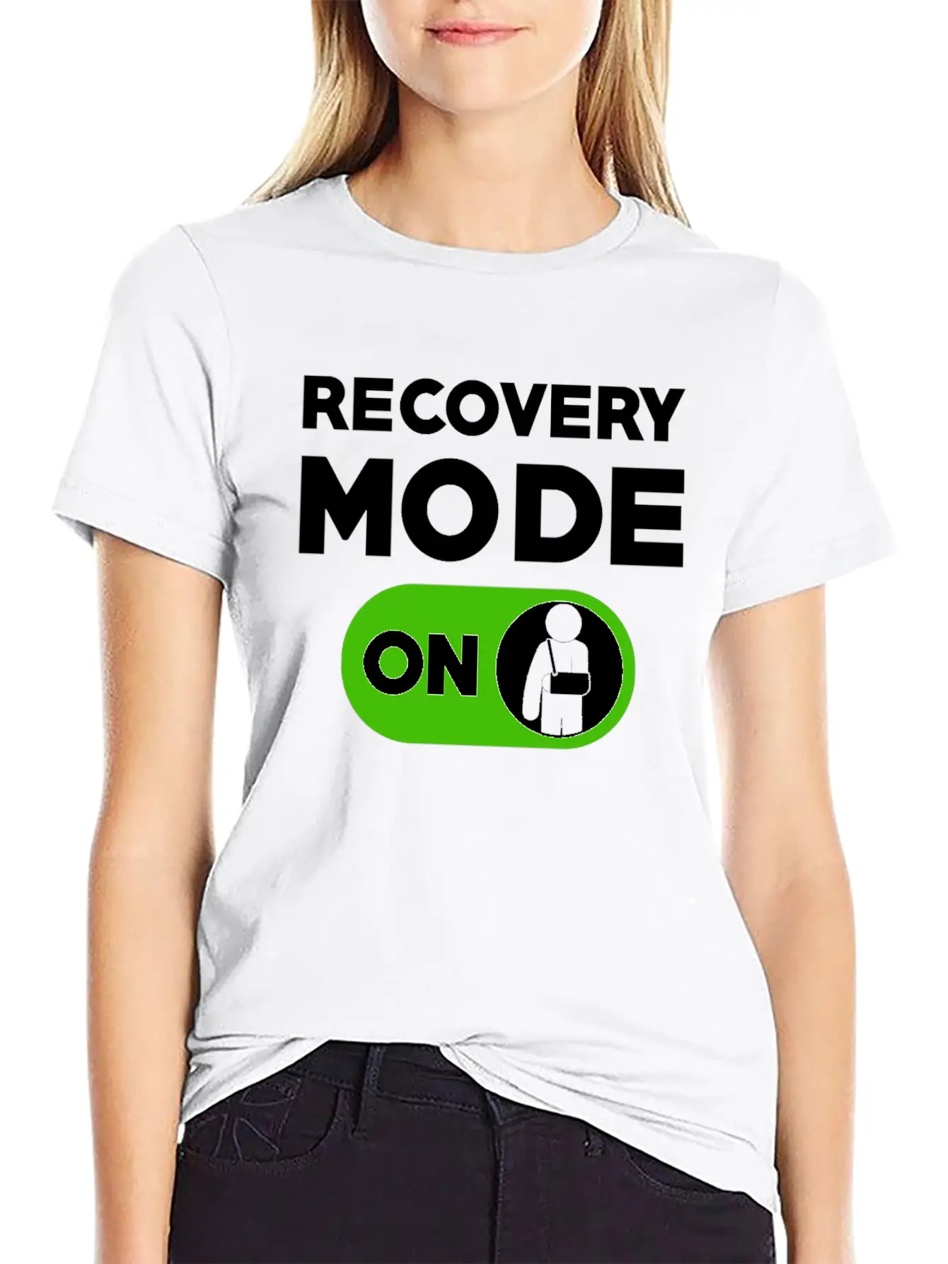 Recovery Mode On Injury Hand Unisex Casual T-Shirt – Clean Design For Daily Comfort