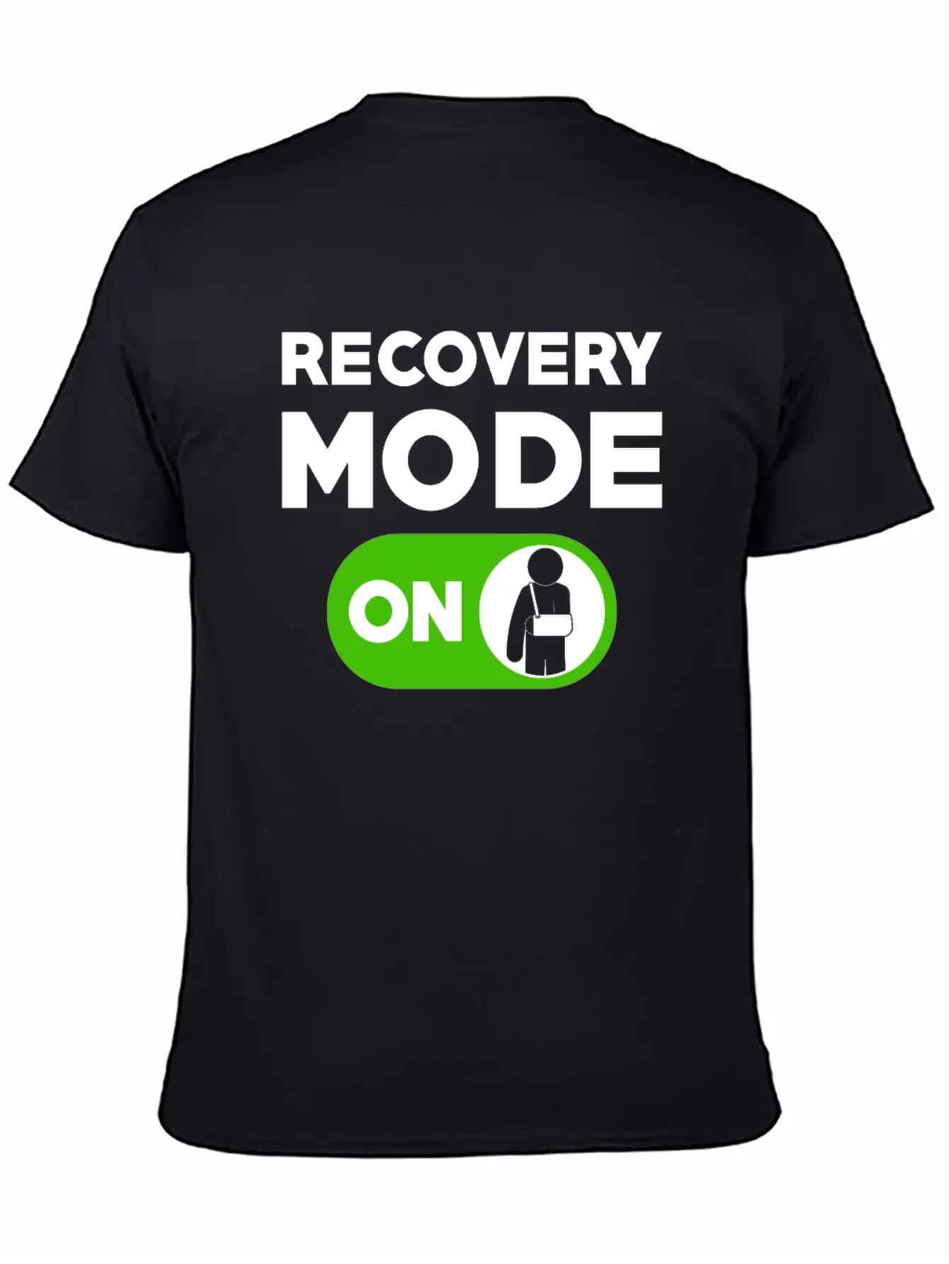 Recovery Mode On Injury Hand Unisex Casual T-Shirt – Clean Design For Daily Comfort