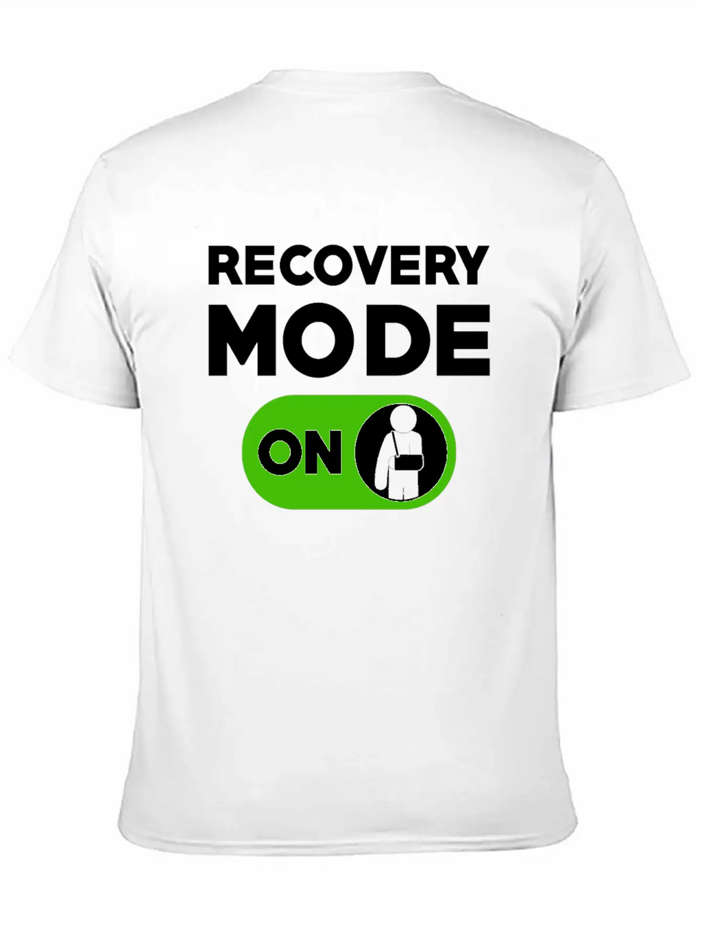 Recovery Mode On Injury Hand Unisex Casual T-Shirt – Clean Design For Daily Comfort
