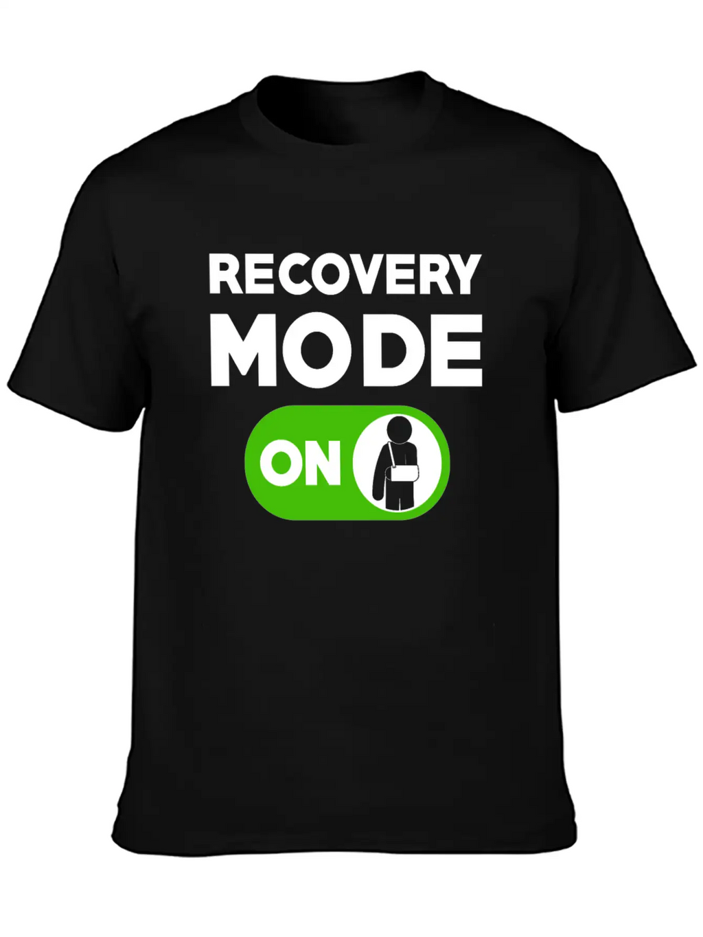 Recovery Mode On Injury Hand Unisex Casual T-Shirt – Clean Design For Daily Comfort