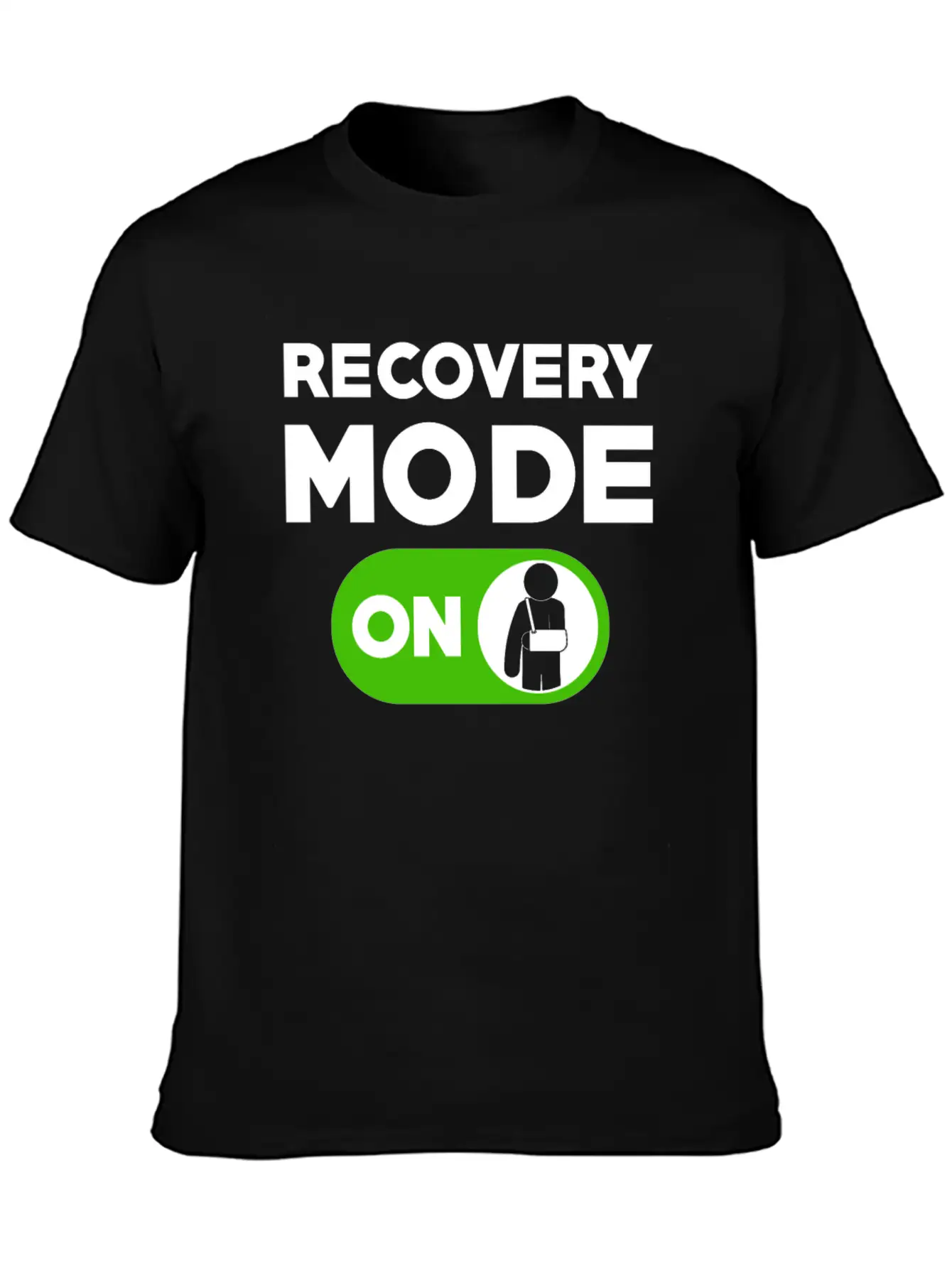 Recovery Mode On Injury Hand Unisex Casual T-Shirt – Clean Design For Daily Comfort