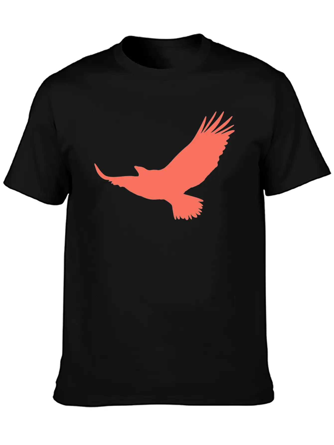 Red Eagle Unisex Casual T-Shirt – Clean Design For Daily Comfort