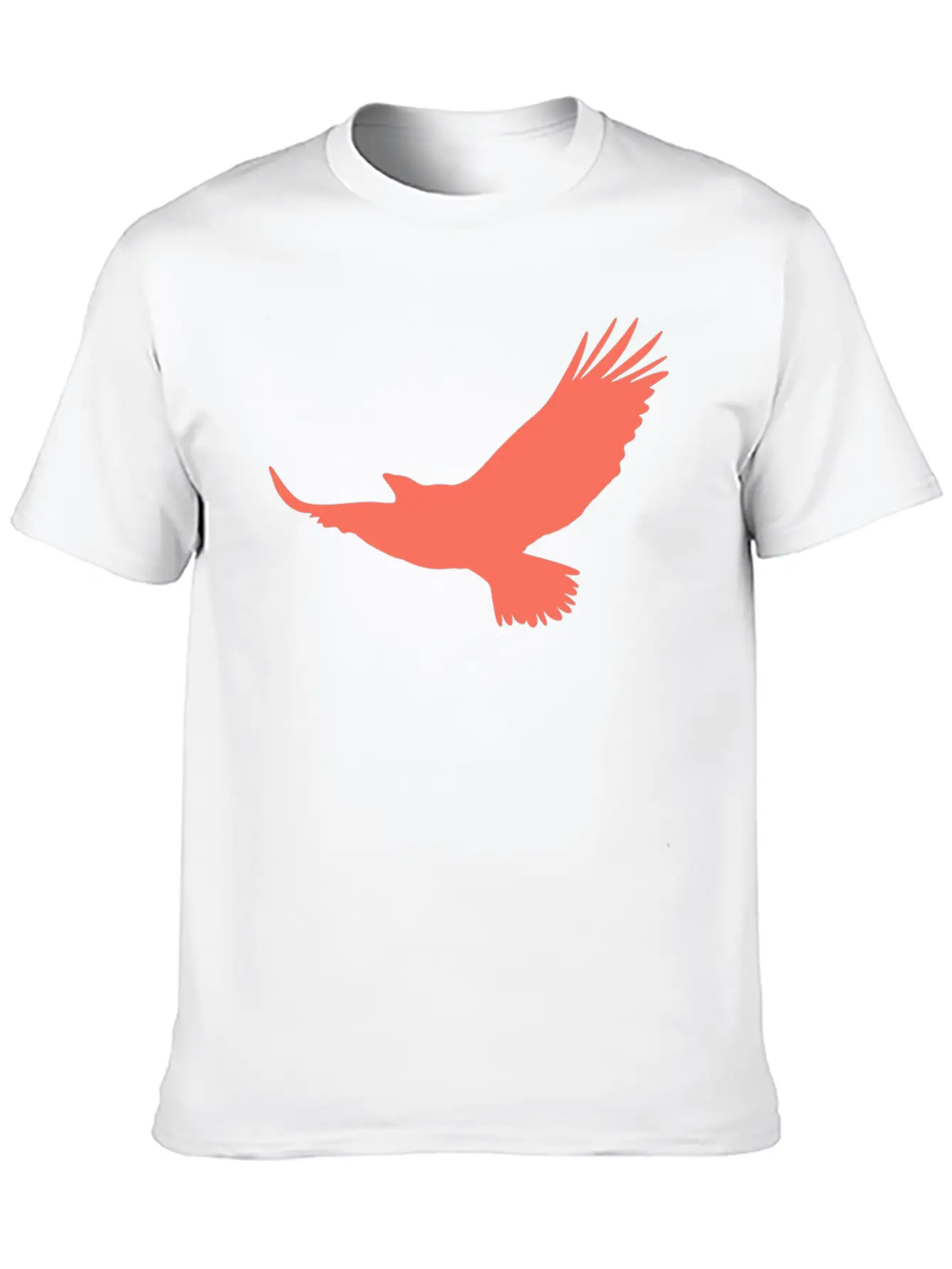 Red Eagle Unisex Casual T-Shirt – Clean Design For Daily Comfort