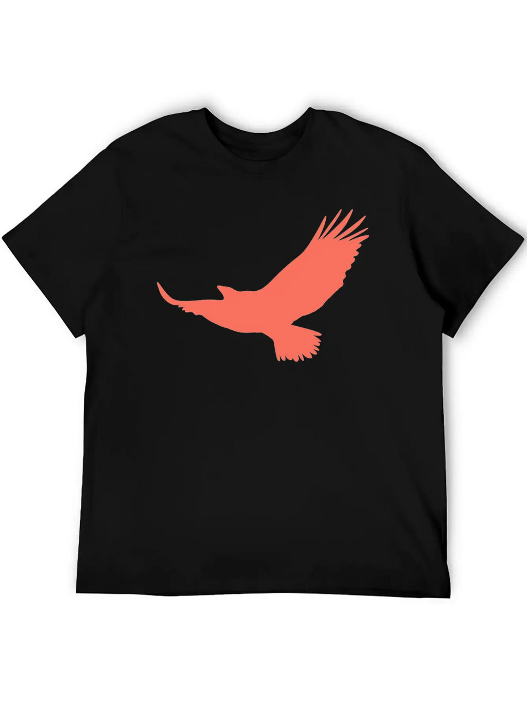 Red Eagle Unisex Casual T-Shirt – Clean Design For Daily Comfort