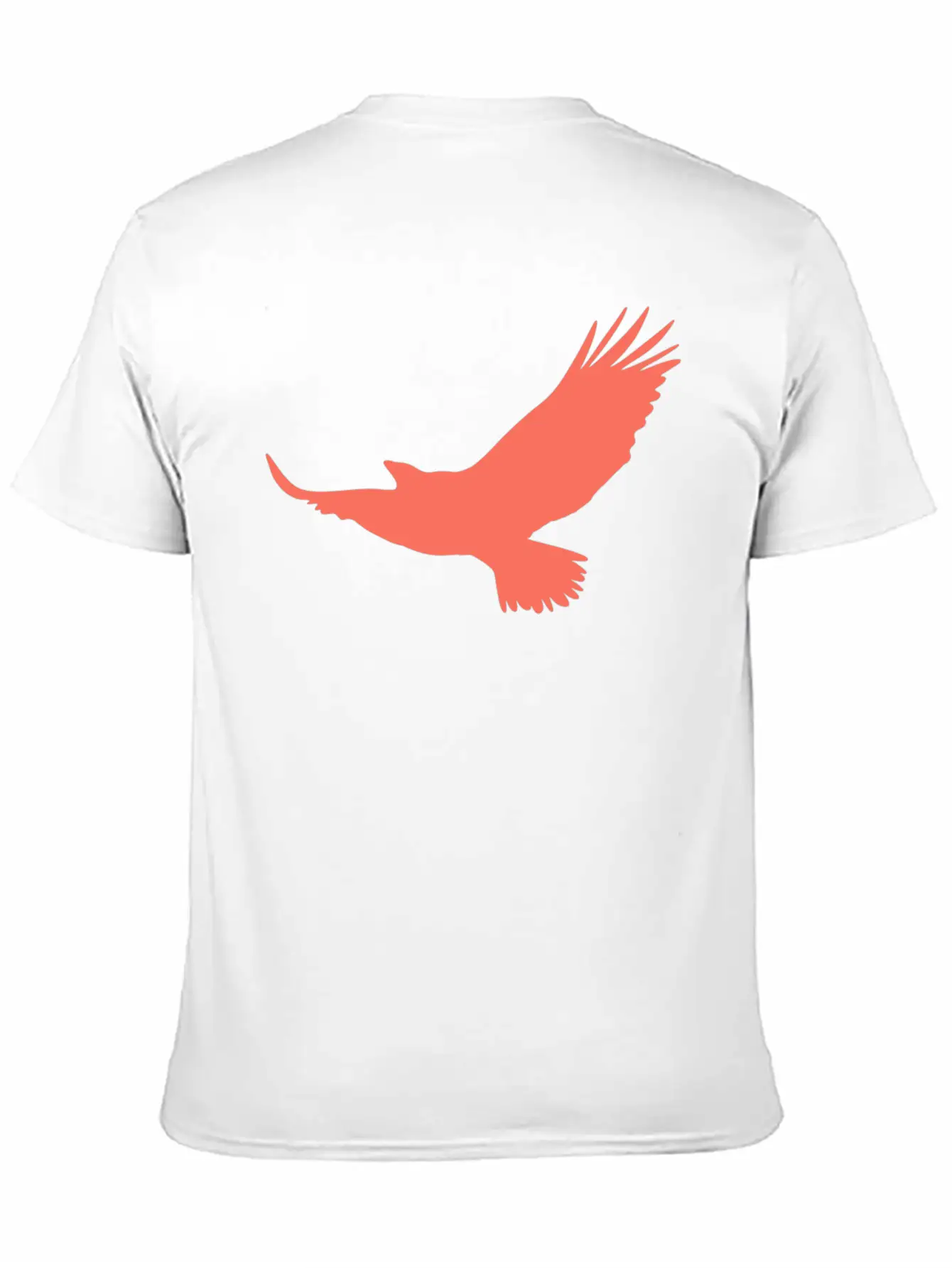 Red Eagle Unisex Casual T-Shirt – Clean Design For Daily Comfort