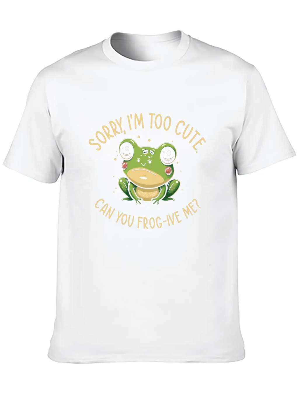 Red Eyed Tree Frog Cute Rainforest Amphibian Casual Graphic T-Shirt – Simple And Comfortable Daily Wear