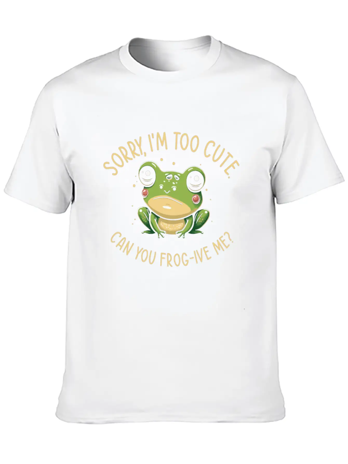 Red Eyed Tree Frog Cute Rainforest Amphibian Casual Graphic T-Shirt – Simple And Comfortable Daily Wear