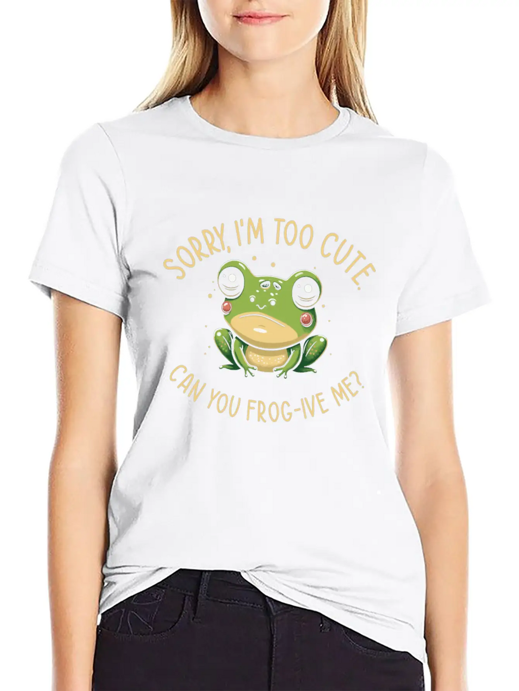 Red Eyed Tree Frog Cute Rainforest Amphibian Casual Graphic T-Shirt – Simple And Comfortable Daily Wear