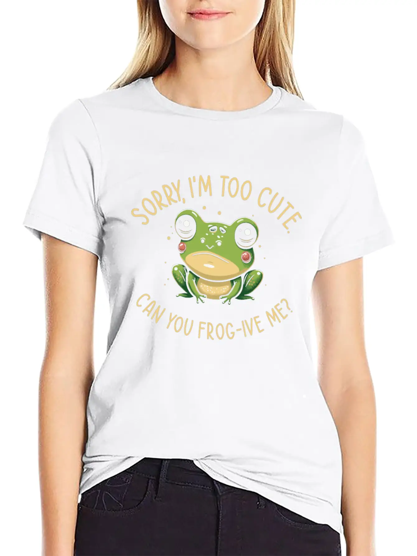 Red Eyed Tree Frog Cute Rainforest Amphibian Casual Graphic T-Shirt – Simple And Comfortable Daily Wear