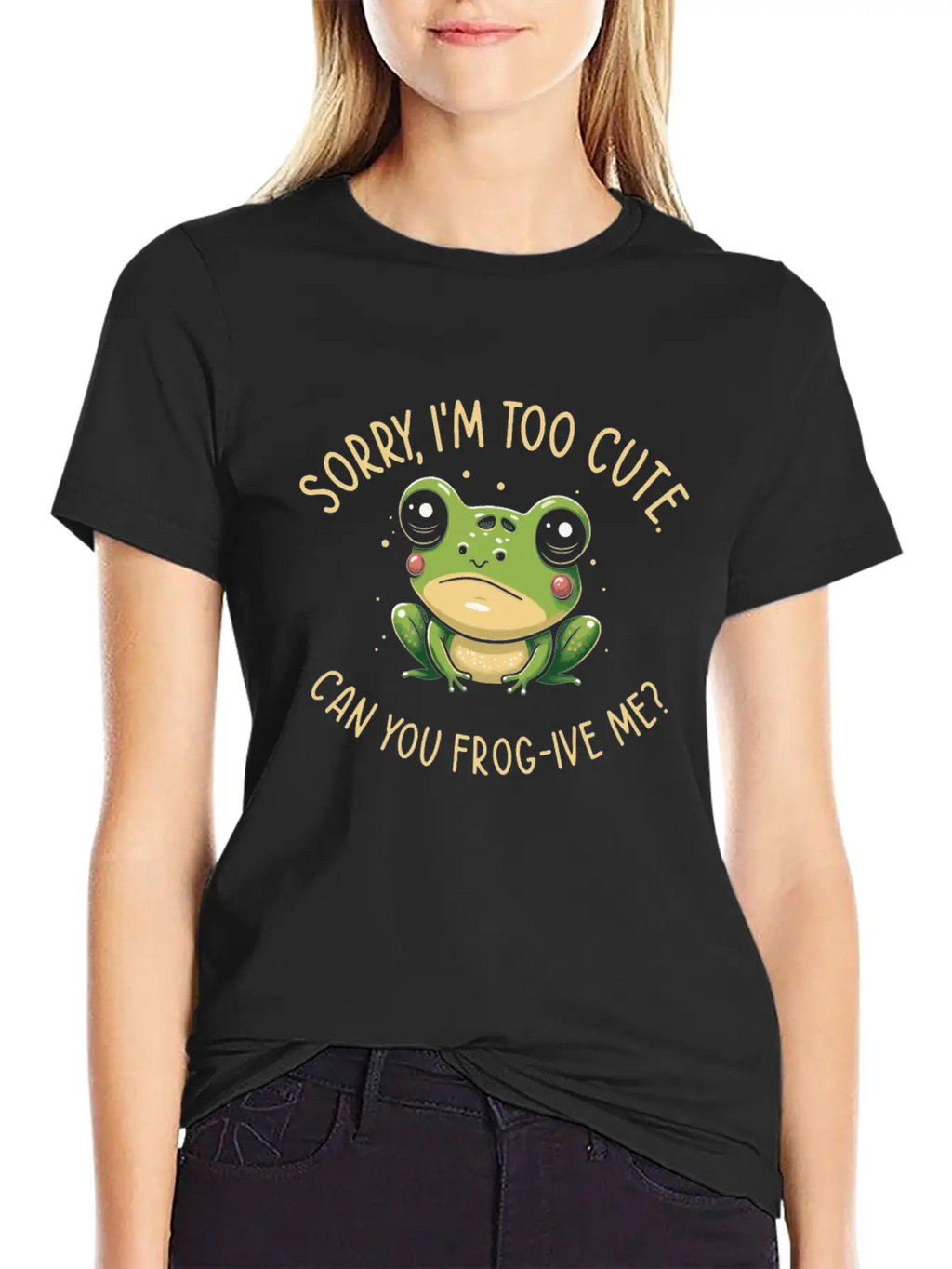 Red Eyed Tree Frog Cute Rainforest Amphibian Casual Graphic T-Shirt – Simple And Comfortable Daily Wear