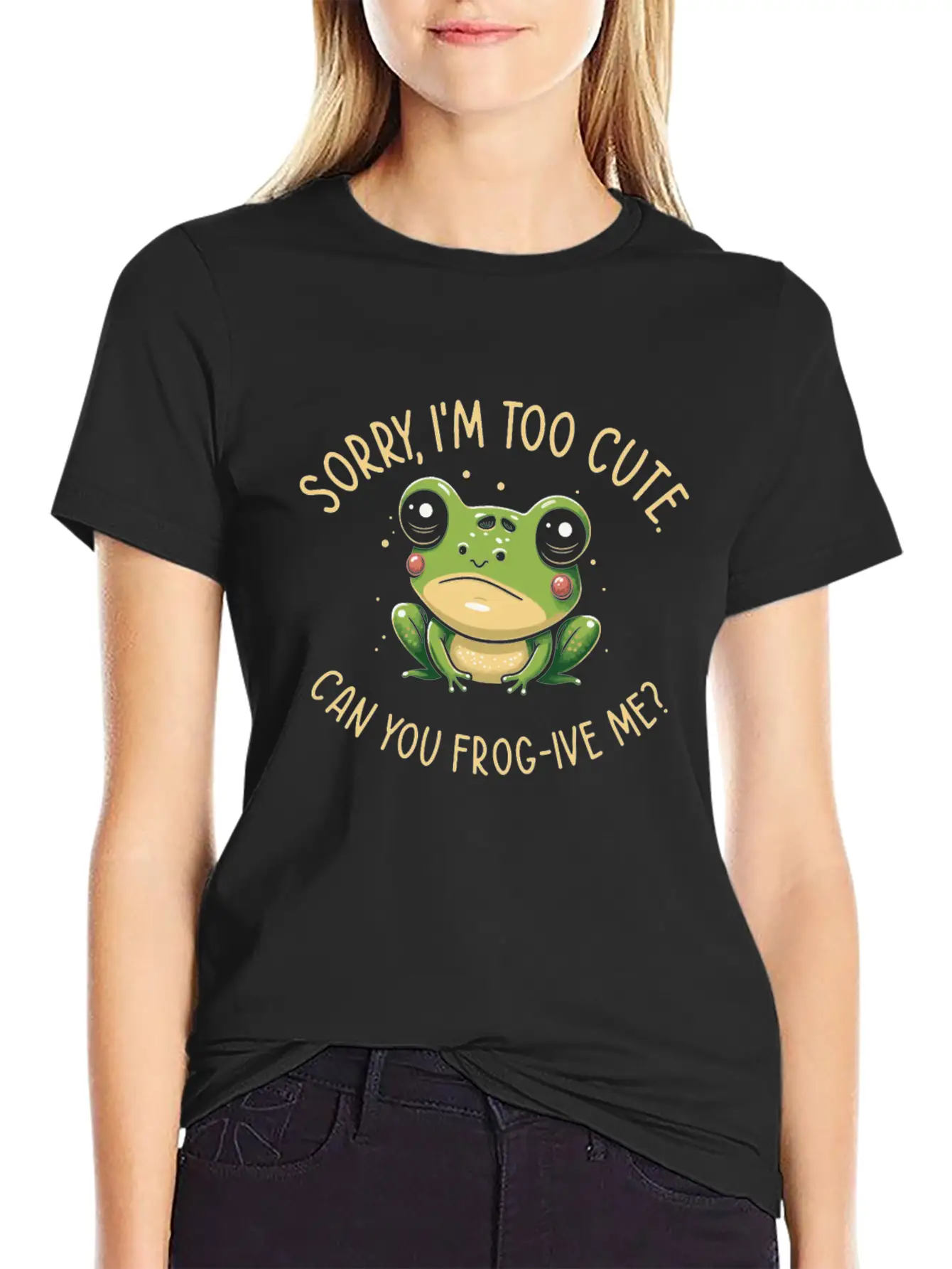 Red Eyed Tree Frog Cute Rainforest Amphibian Casual Graphic T-Shirt – Simple And Comfortable Daily Wear