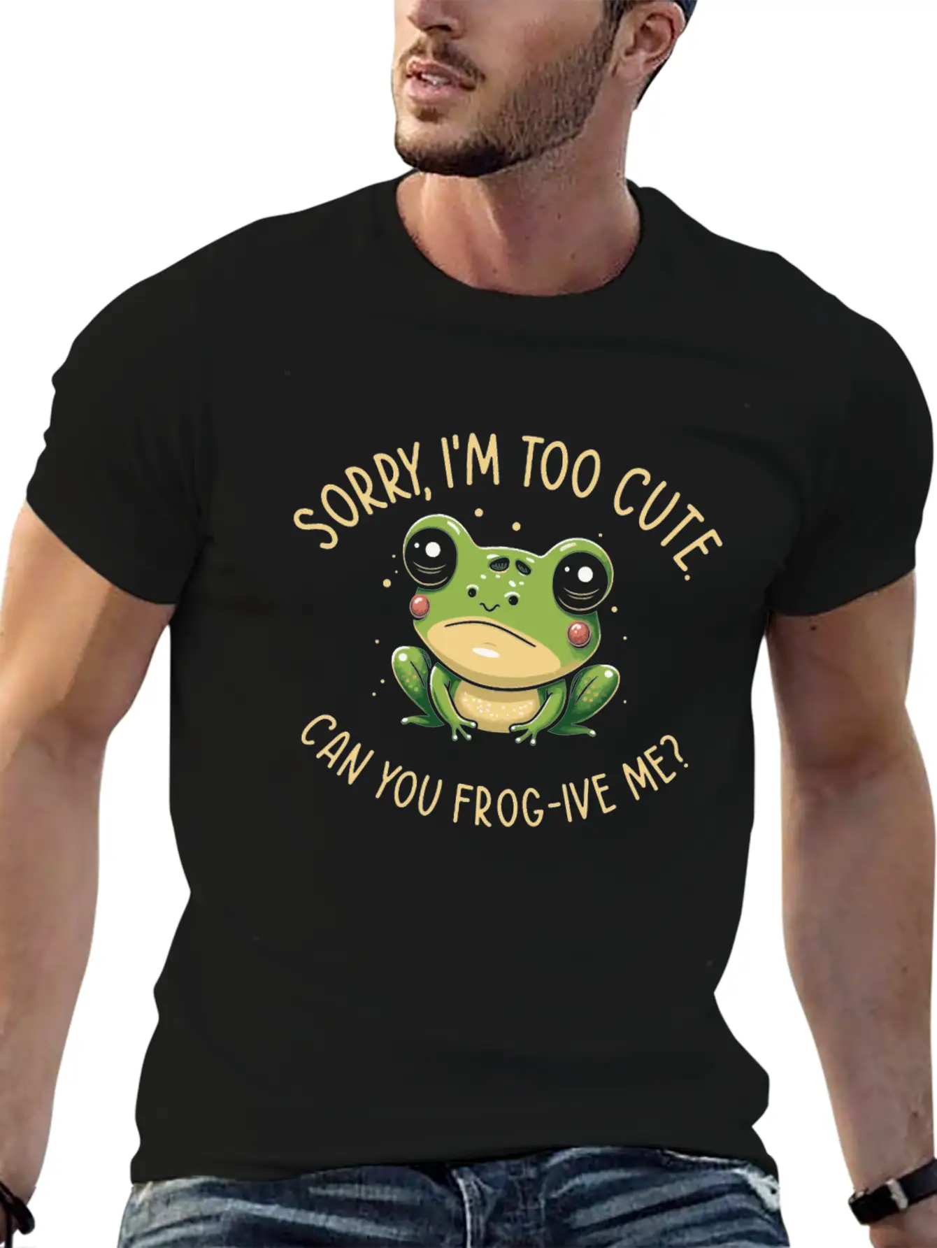 Red Eyed Tree Frog Cute Rainforest Amphibian Casual Graphic T-Shirt – Simple And Comfortable Daily Wear