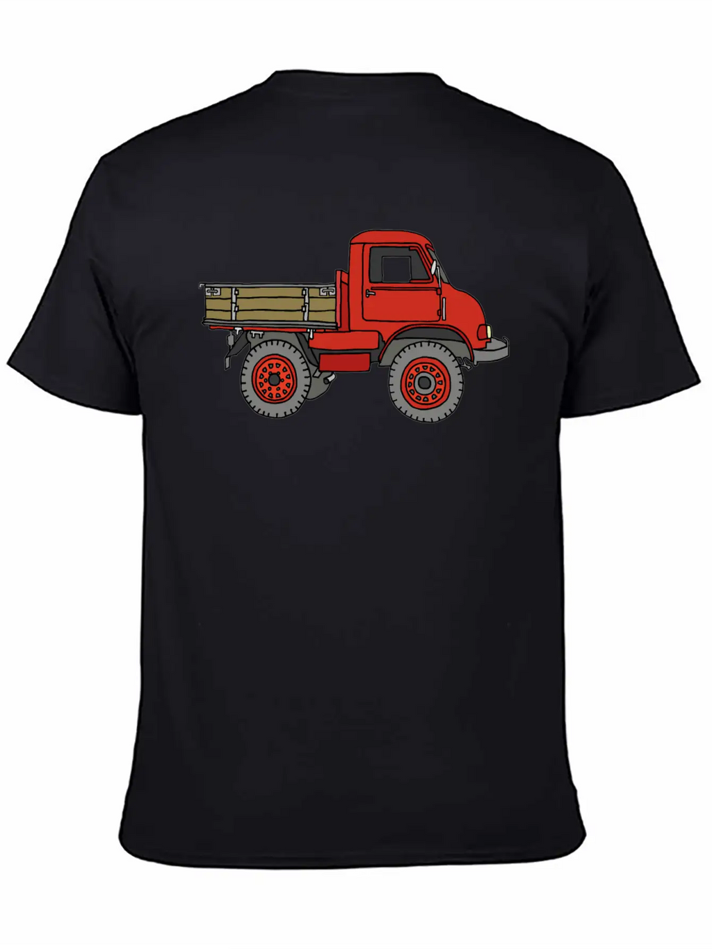Red Off-road Truck Stylish Everyday T-Shirt – Unisex Basic Cotton Tee