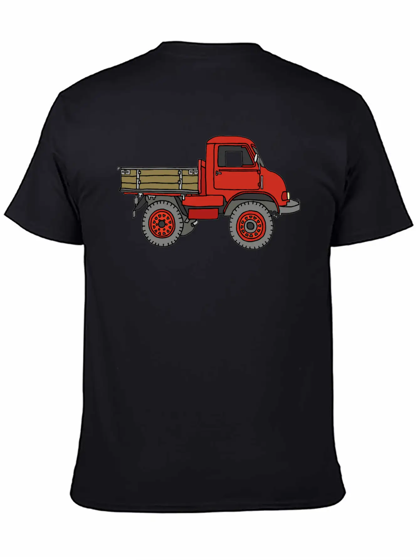 Red Off-road Truck Stylish Everyday T-Shirt – Unisex Basic Cotton Tee