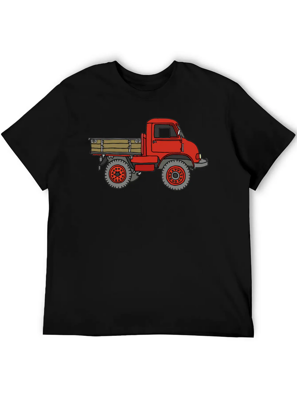 Red Off-road Truck Stylish Everyday T-Shirt – Unisex Basic Cotton Tee