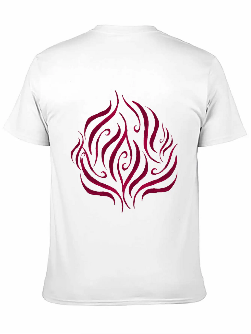Red Rose Essential Cotton Tee For Daily Outfits – Unisex Style