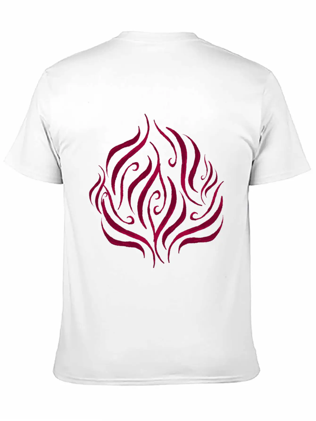 Red Rose Essential Cotton Tee For Daily Outfits – Unisex Style
