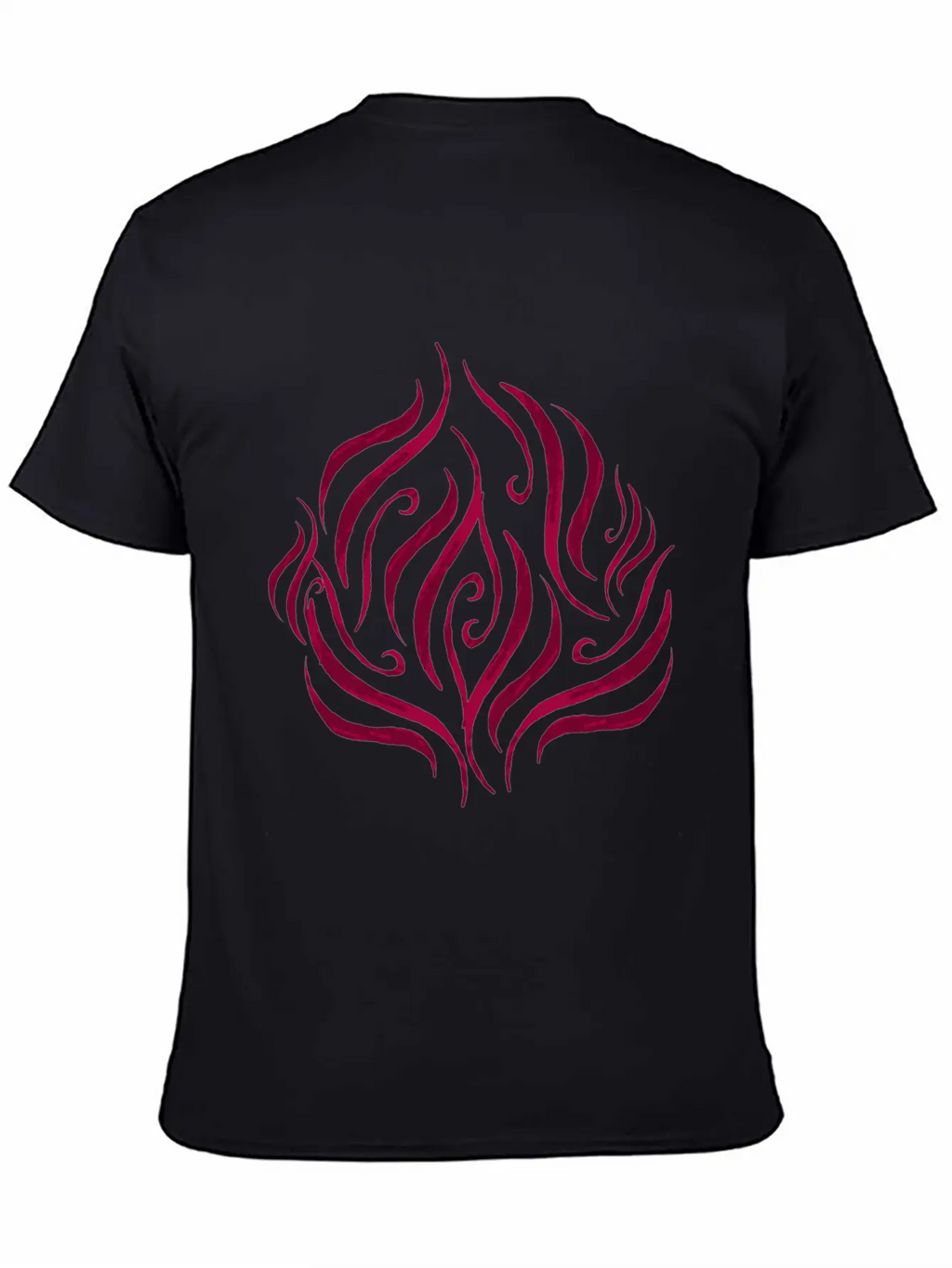 Red Rose Essential Cotton Tee For Daily Outfits – Unisex Style