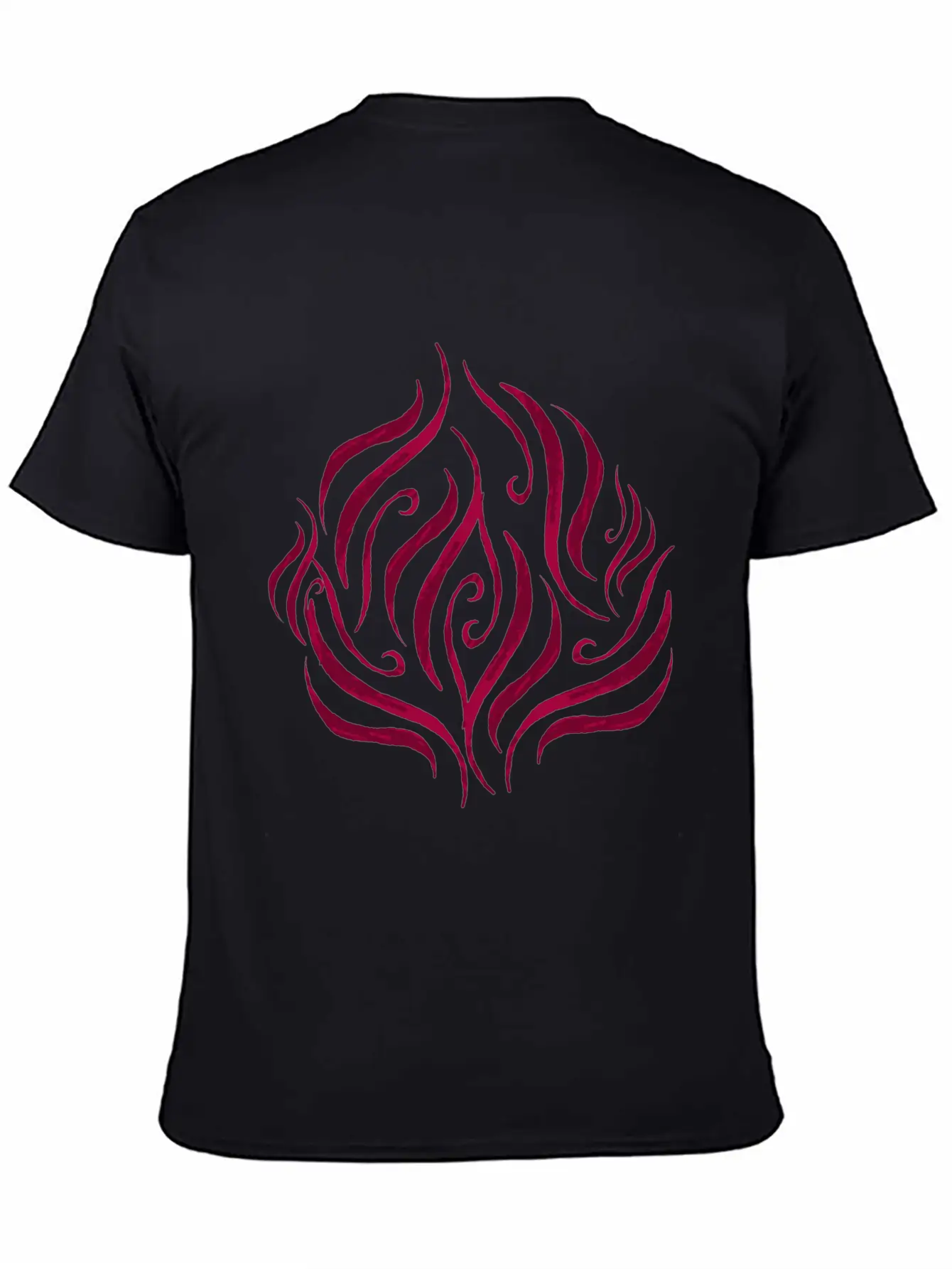 Red Rose Essential Cotton Tee For Daily Outfits – Unisex Style