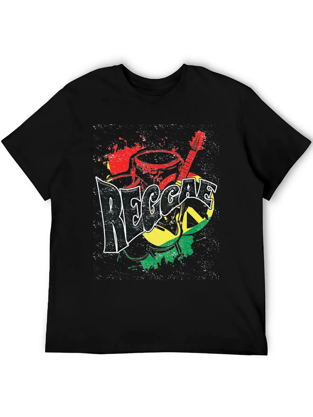 Reggae Cool Music Unisex Casual T-Shirt – Clean Design For Daily Comfort