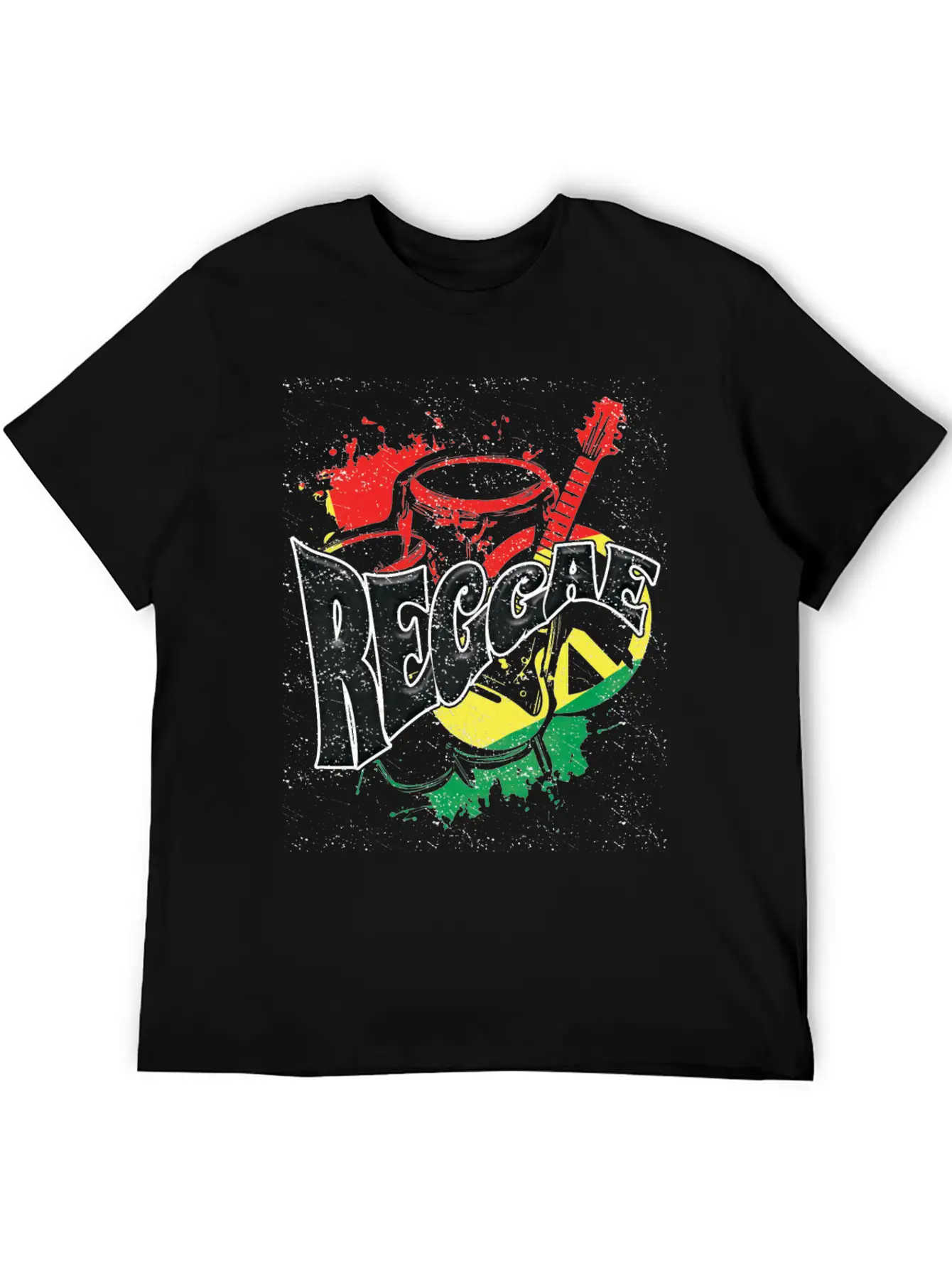 Reggae Cool Music Unisex Casual T-Shirt – Clean Design For Daily Comfort