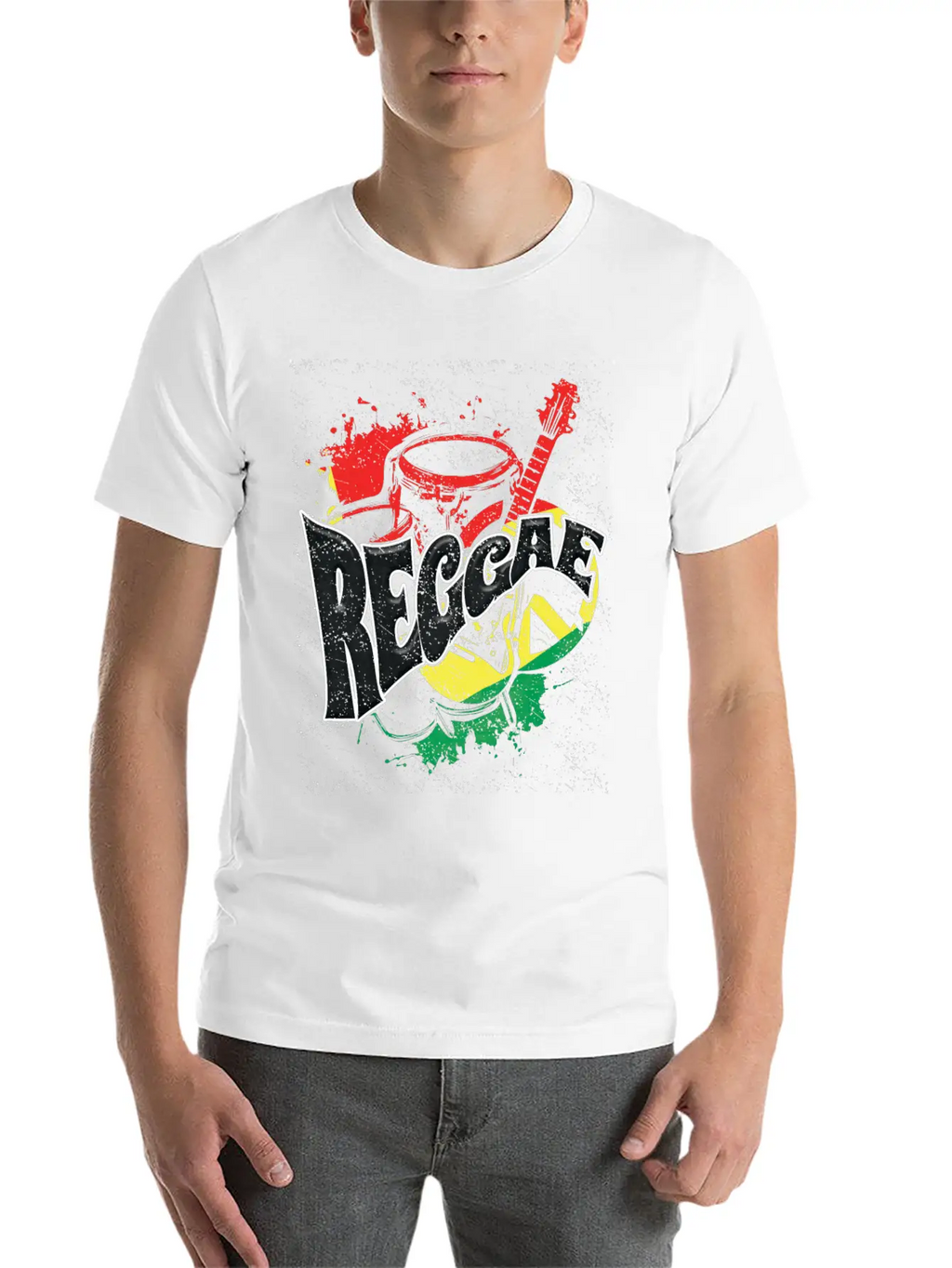 Reggae Cool Music Unisex Casual T-Shirt – Clean Design For Daily Comfort