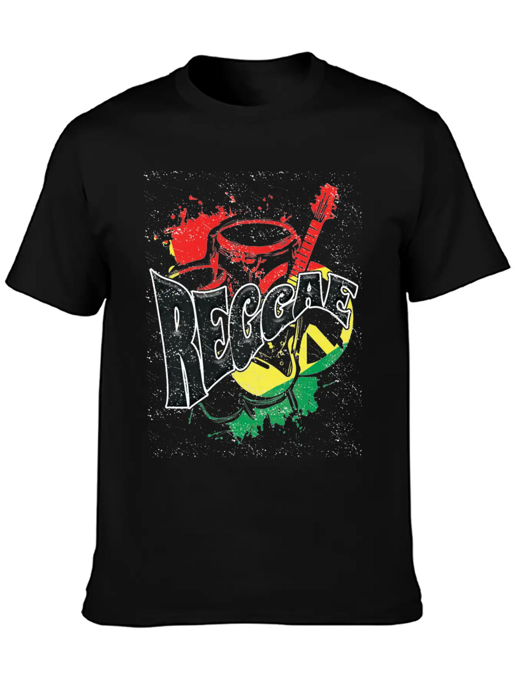 Reggae Cool Music Unisex Casual T-Shirt – Clean Design For Daily Comfort