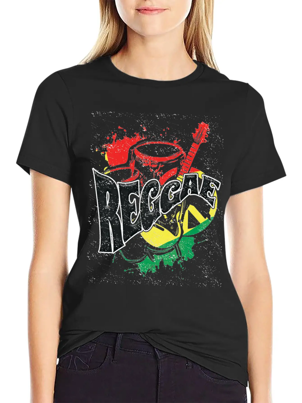 Reggae Cool Music Unisex Casual T-Shirt – Clean Design For Daily Comfort