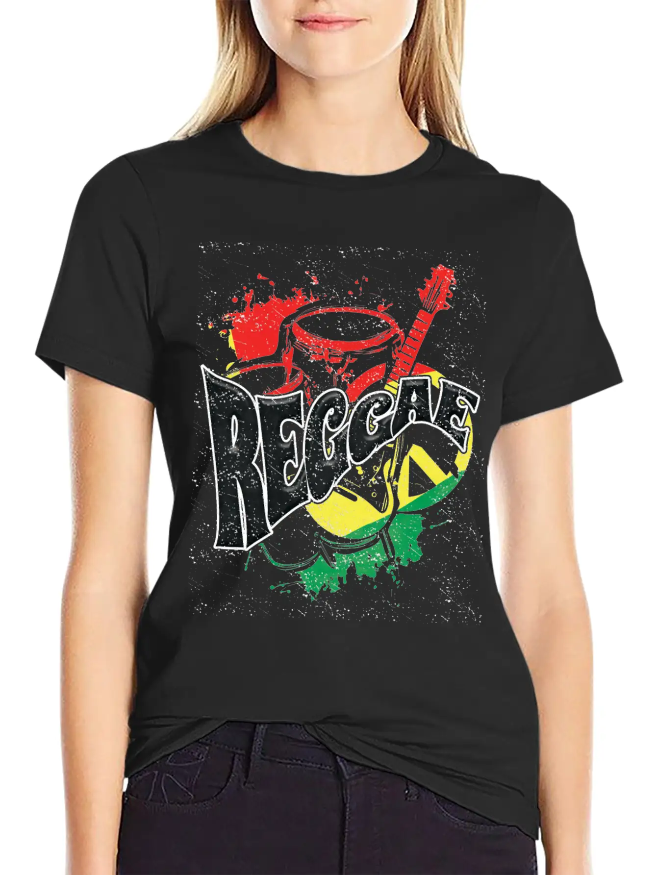 Reggae Cool Music Unisex Casual T-Shirt – Clean Design For Daily Comfort