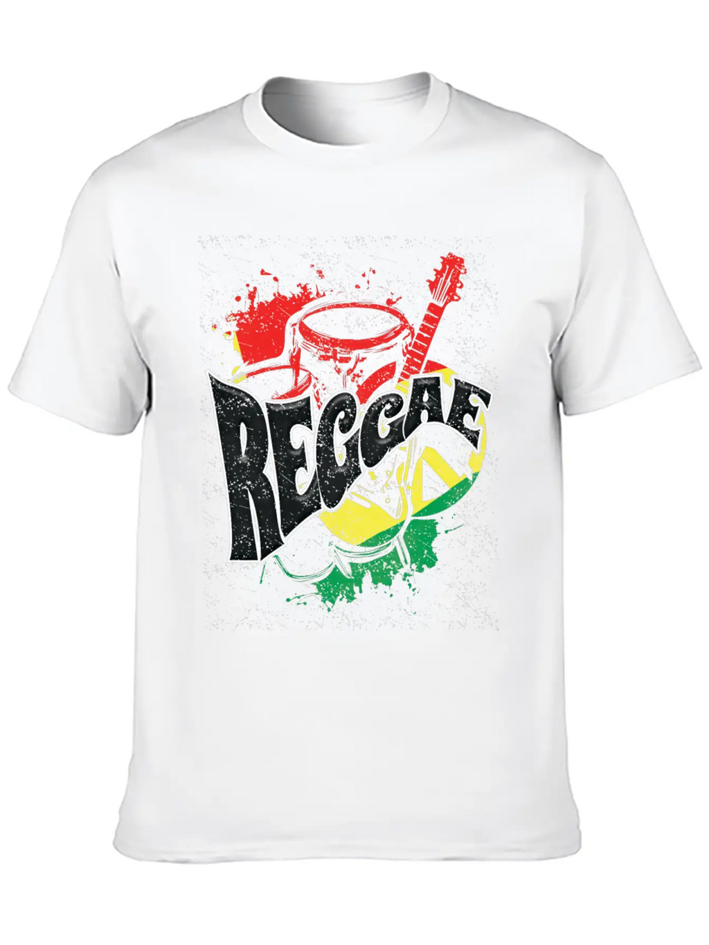 Reggae Cool Music Unisex Casual T-Shirt – Clean Design For Daily Comfort