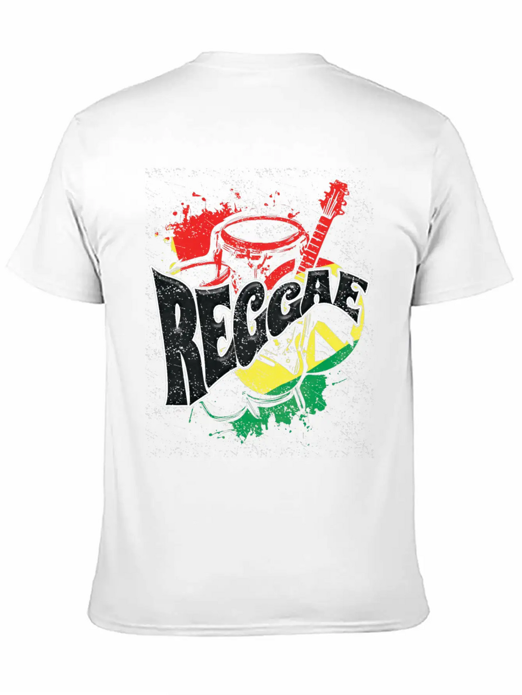 Reggae Cool Music Unisex Casual T-Shirt – Clean Design For Daily Comfort