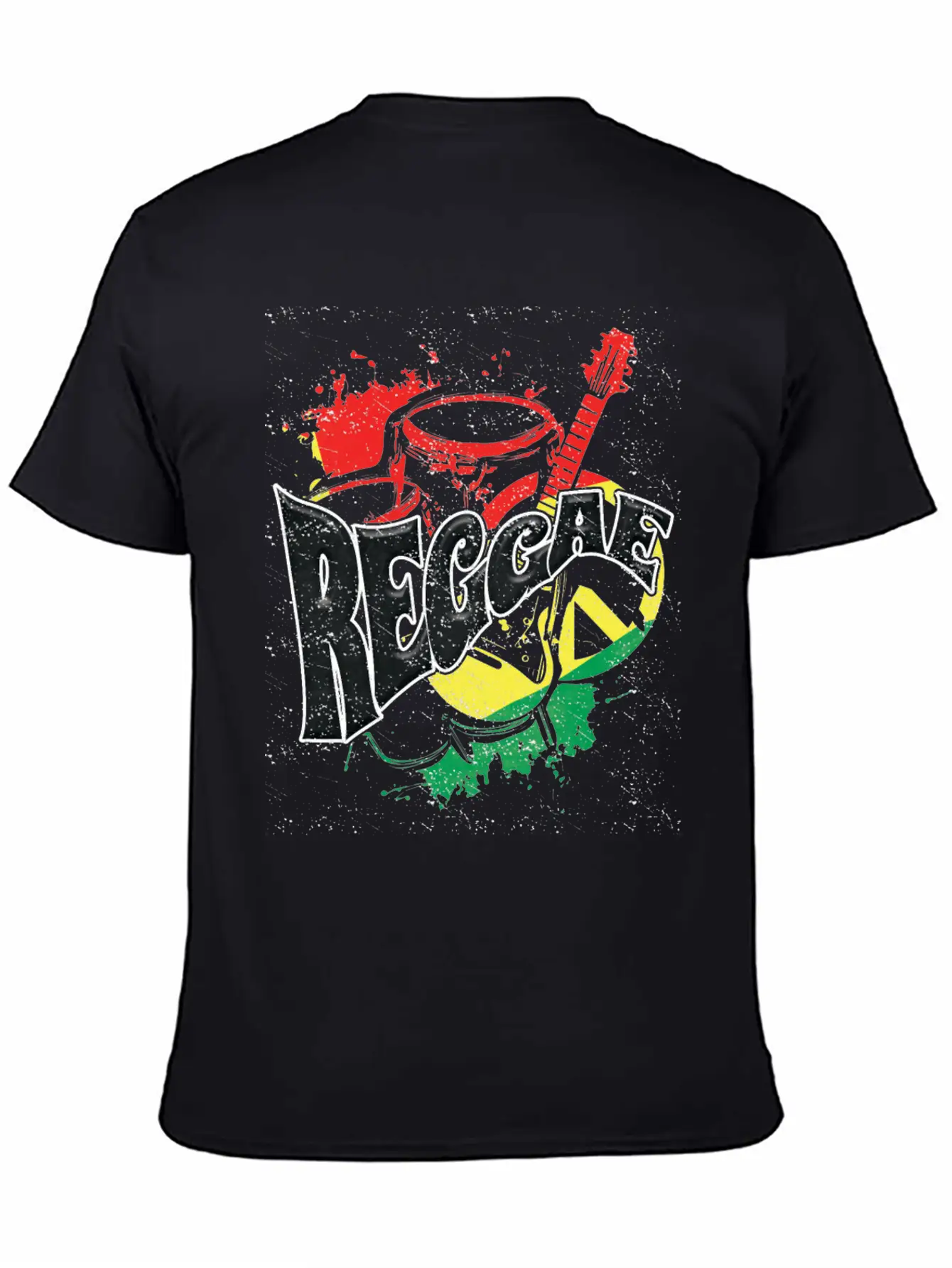 Reggae Cool Music Unisex Casual T-Shirt – Clean Design For Daily Comfort
