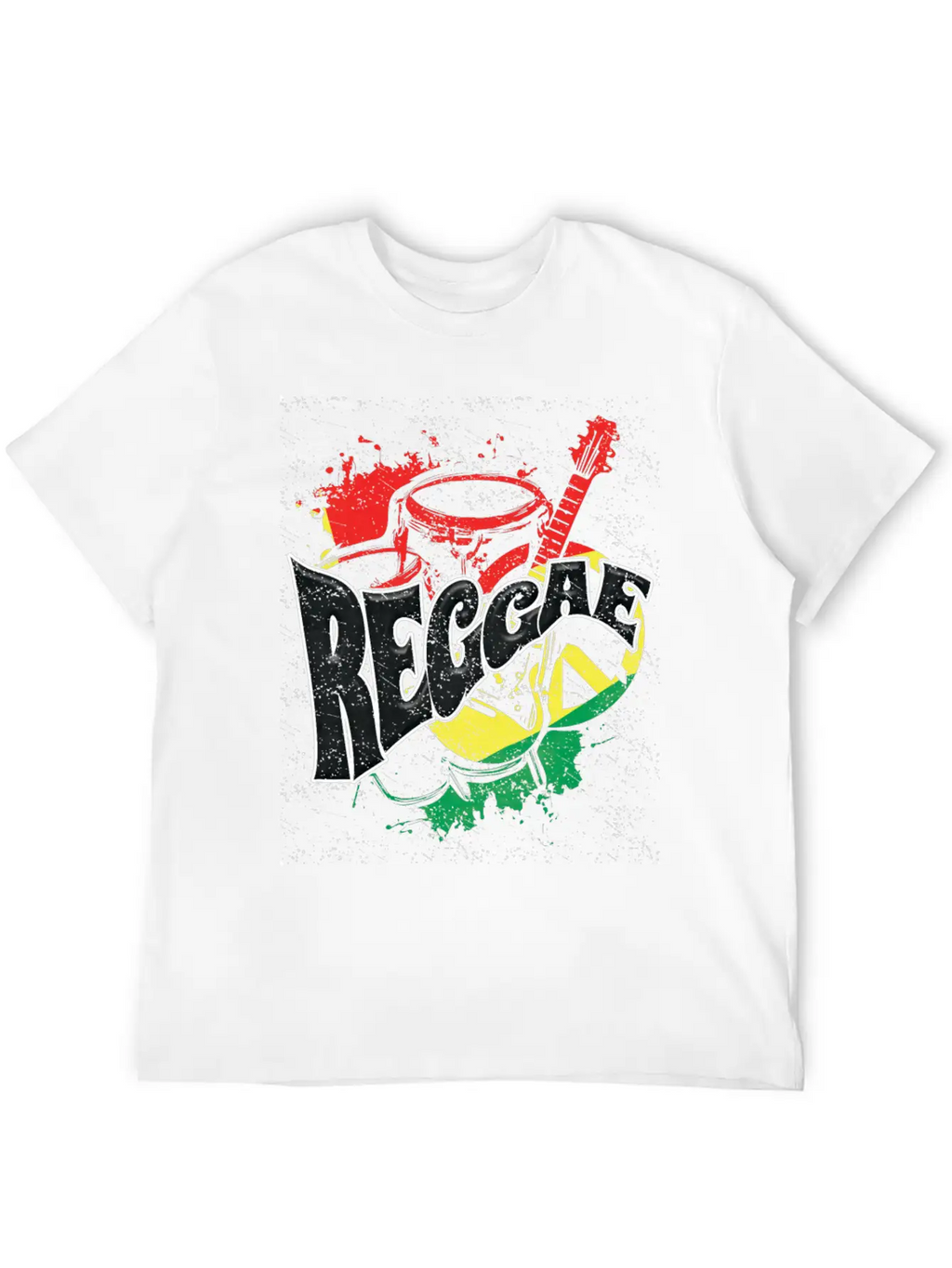 Reggae Cool Music Unisex Casual T-Shirt – Clean Design For Daily Comfort