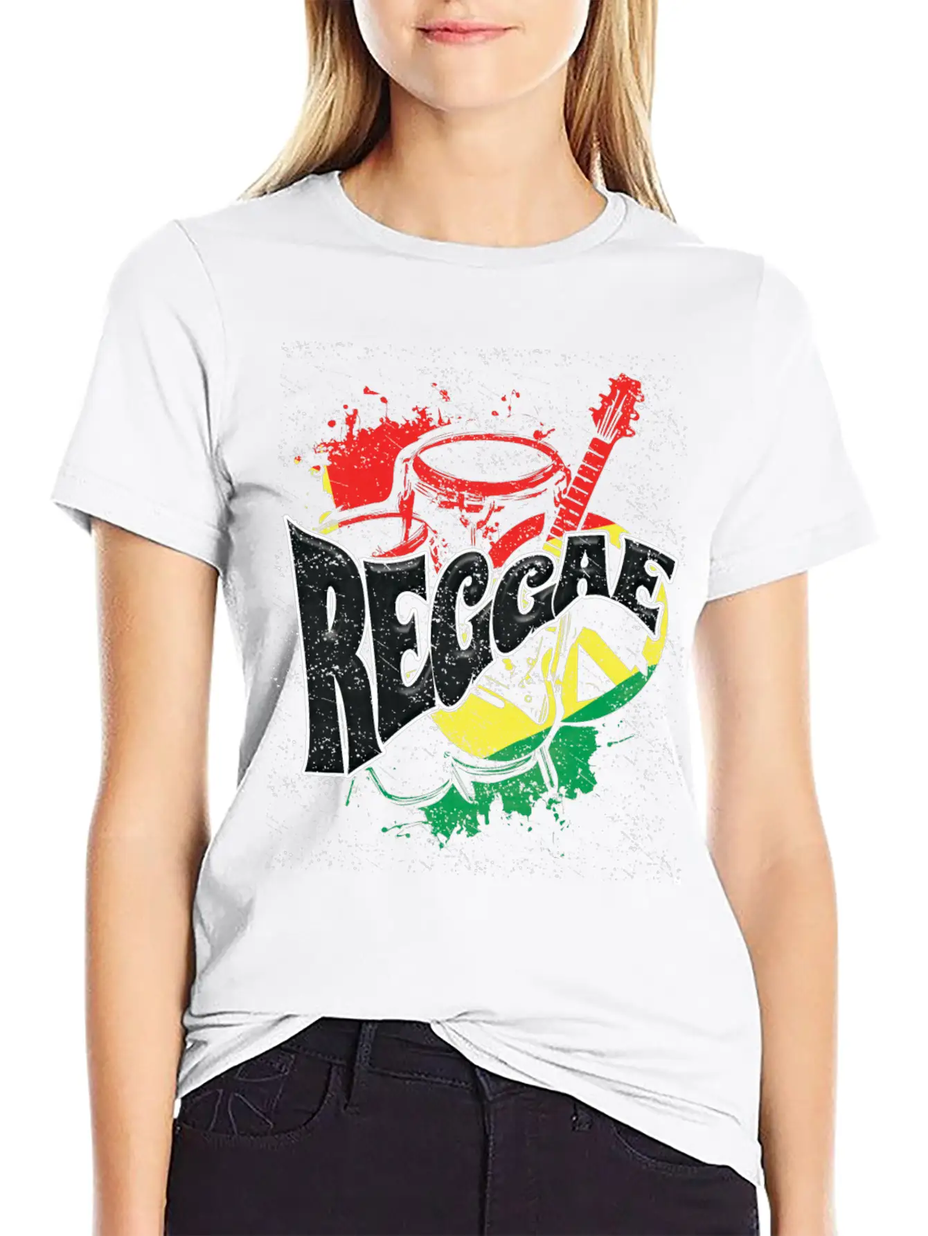 Reggae Cool Music Unisex Casual T-Shirt – Clean Design For Daily Comfort