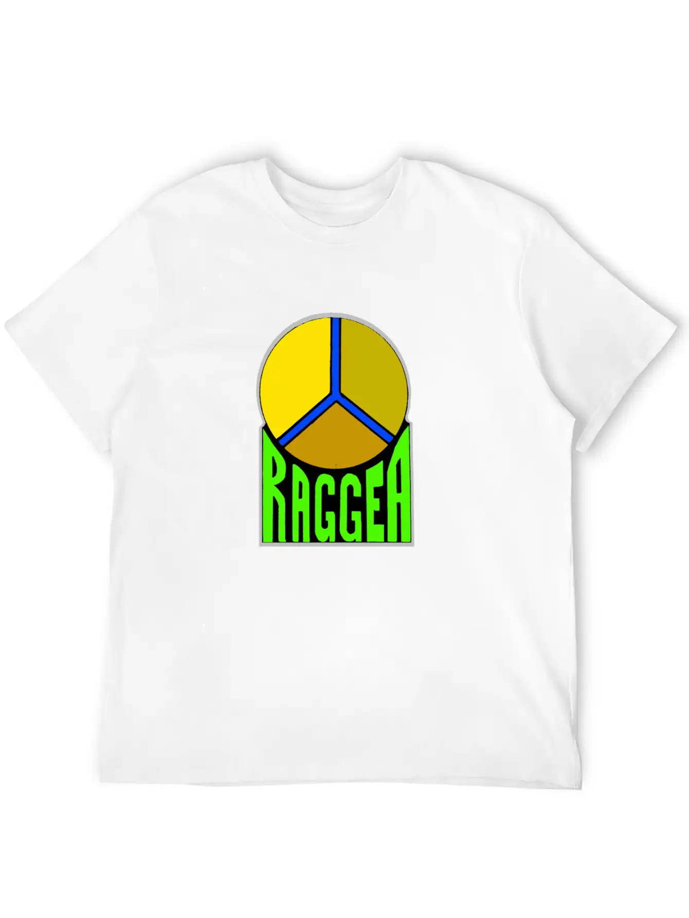 Reggae Font Breathable Soft Cotton T-Shirt – Timeless Casual Look