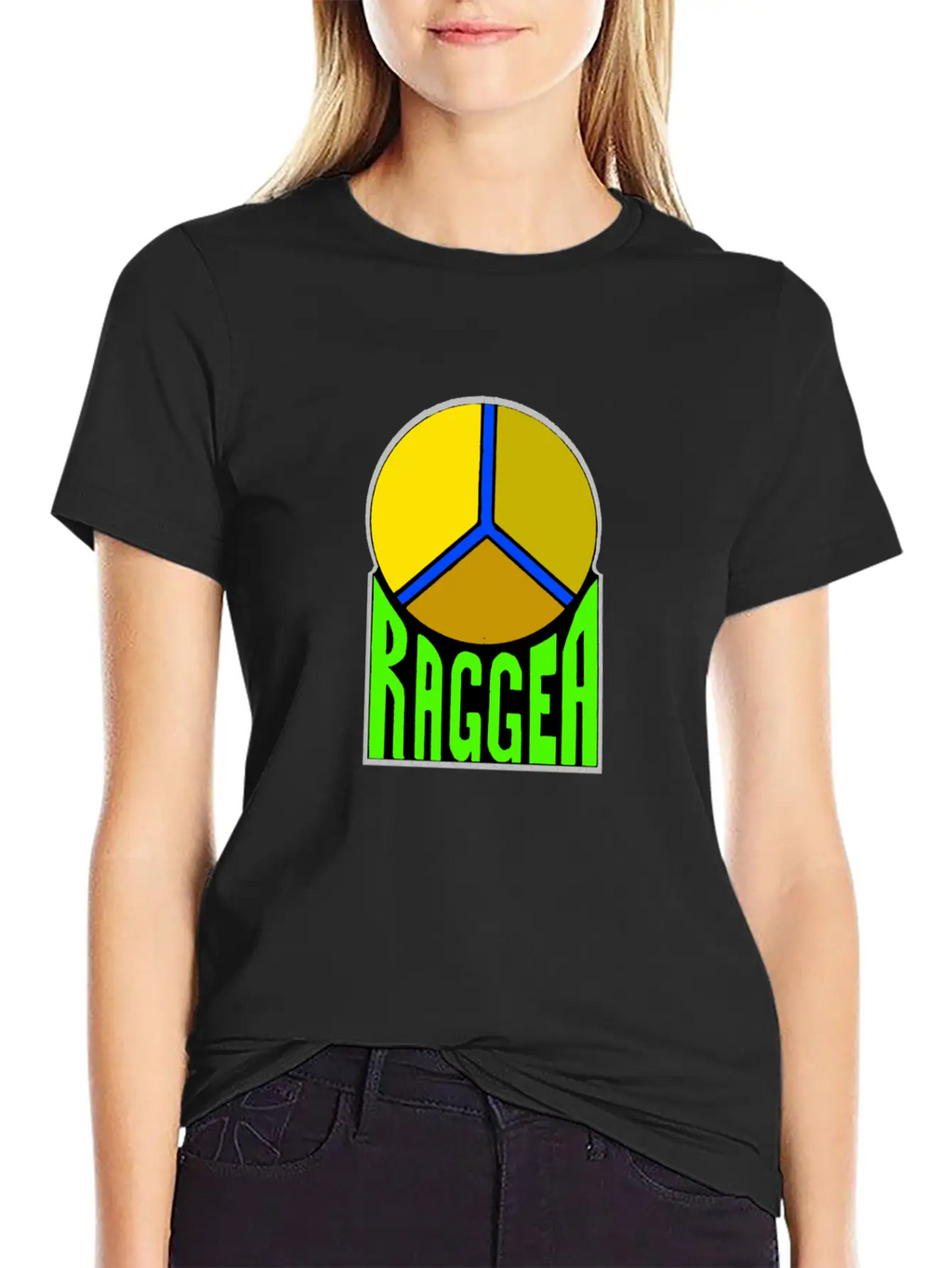 Reggae Font Breathable Soft Cotton T-Shirt – Timeless Casual Look