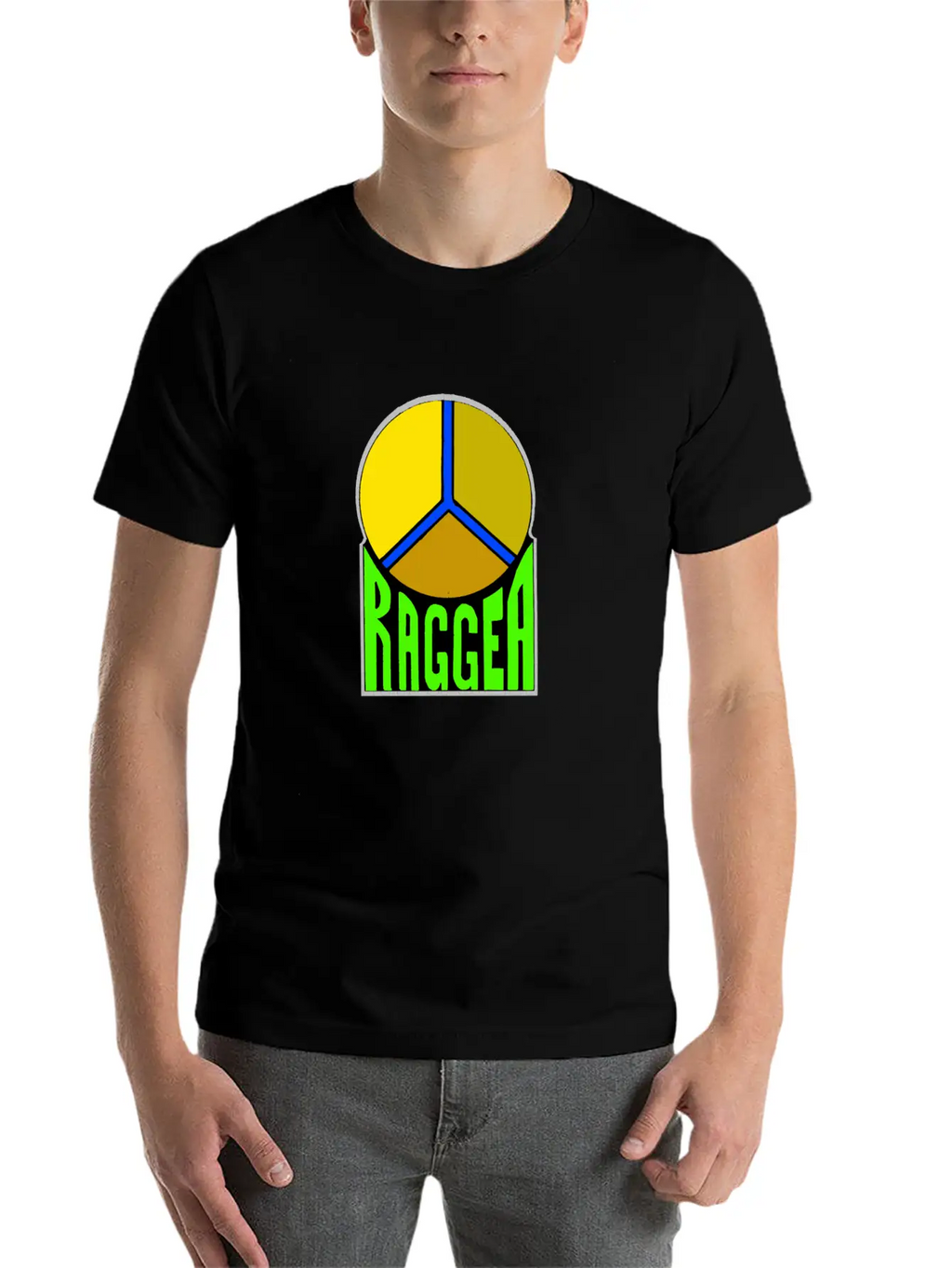 Reggae Font Breathable Soft Cotton T-Shirt – Timeless Casual Look