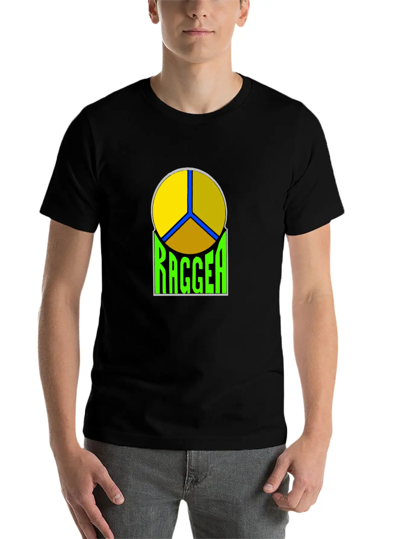 Reggae Font Breathable Soft Cotton T-Shirt – Timeless Casual Look