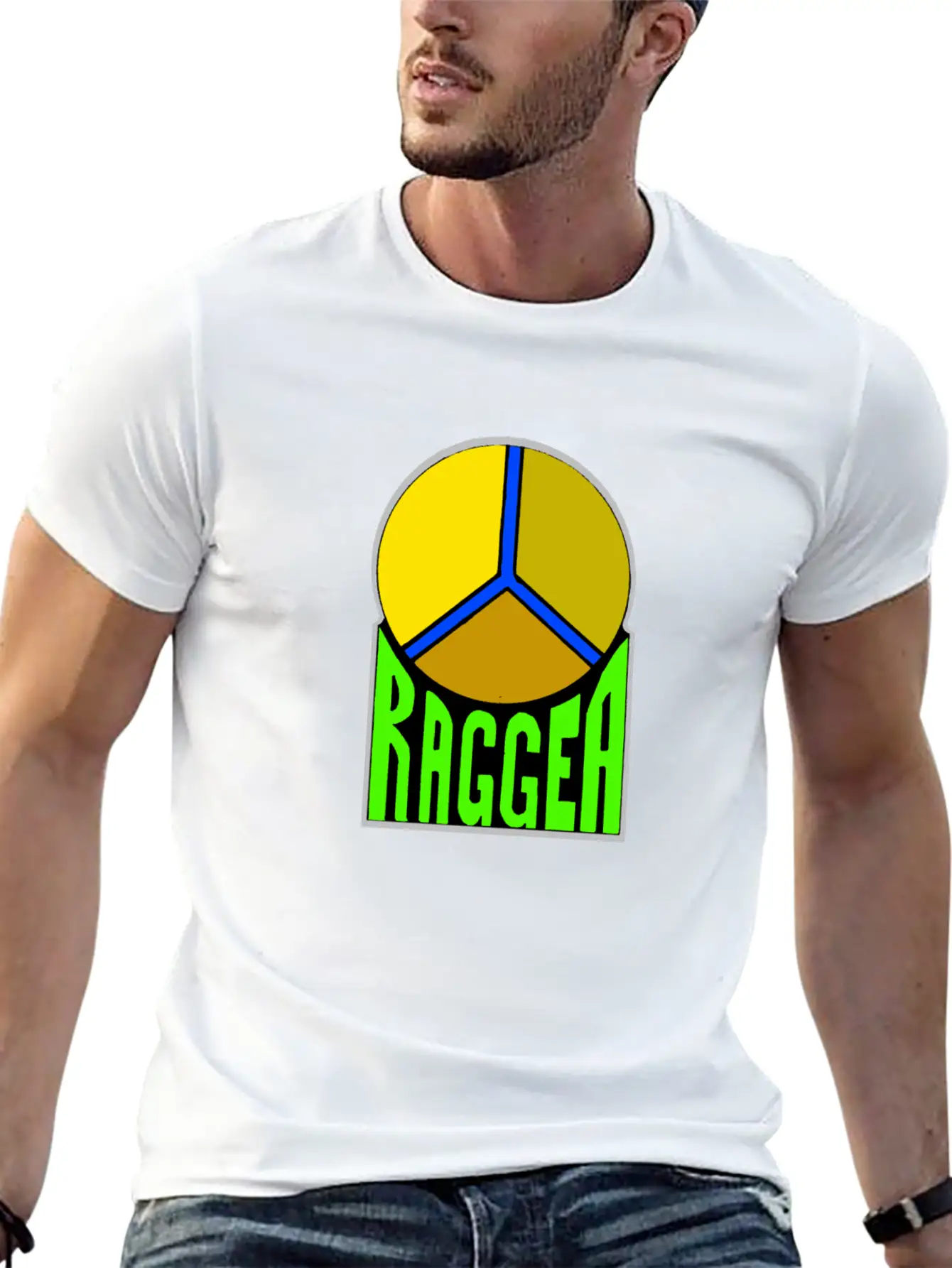 Reggae Font Breathable Soft Cotton T-Shirt – Timeless Casual Look