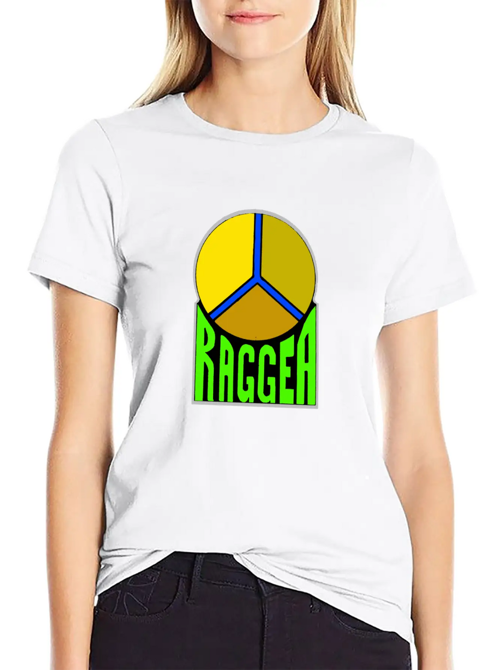 Reggae Font Breathable Soft Cotton T-Shirt – Timeless Casual Look