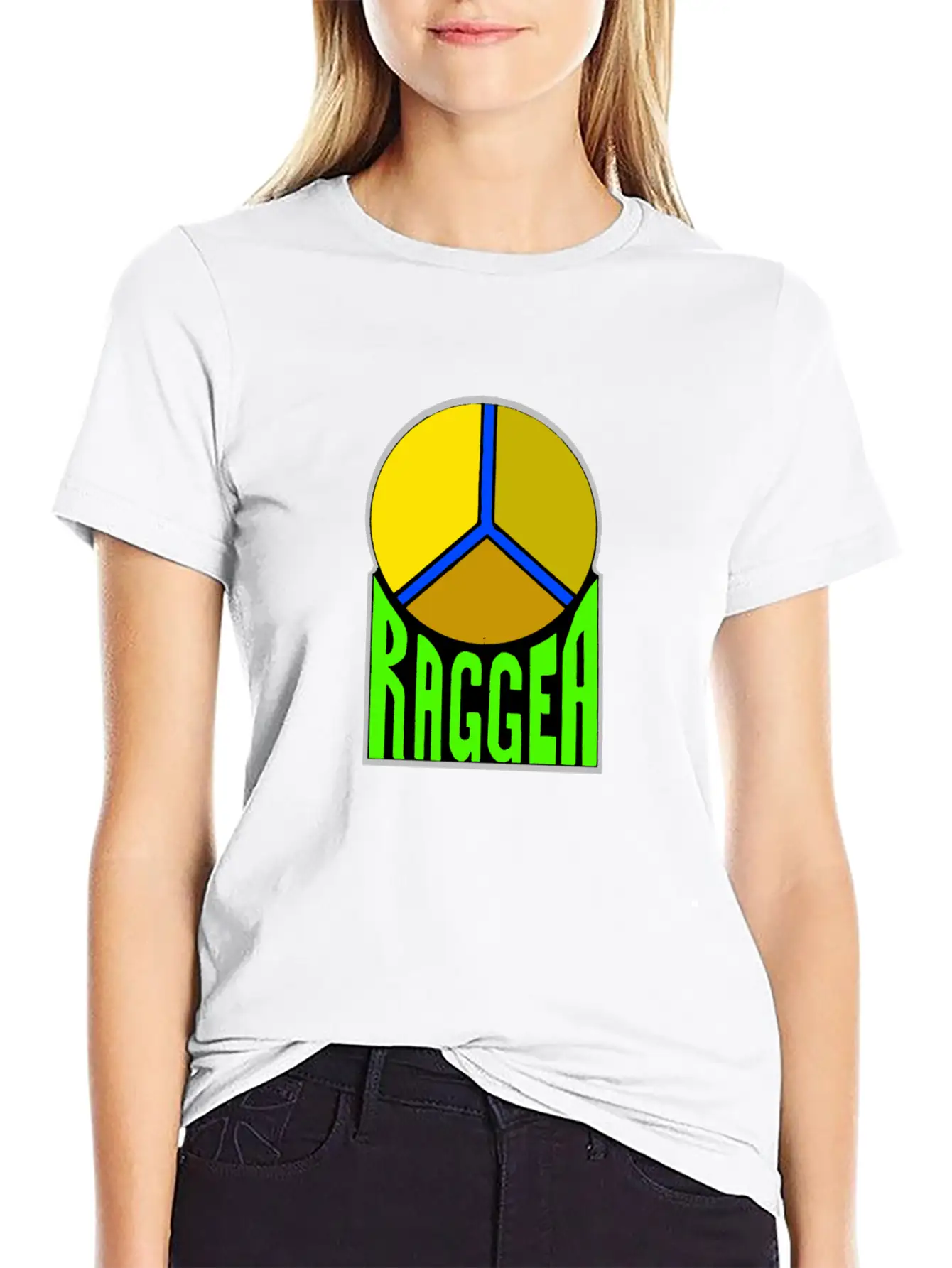 Reggae Font Breathable Soft Cotton T-Shirt – Timeless Casual Look